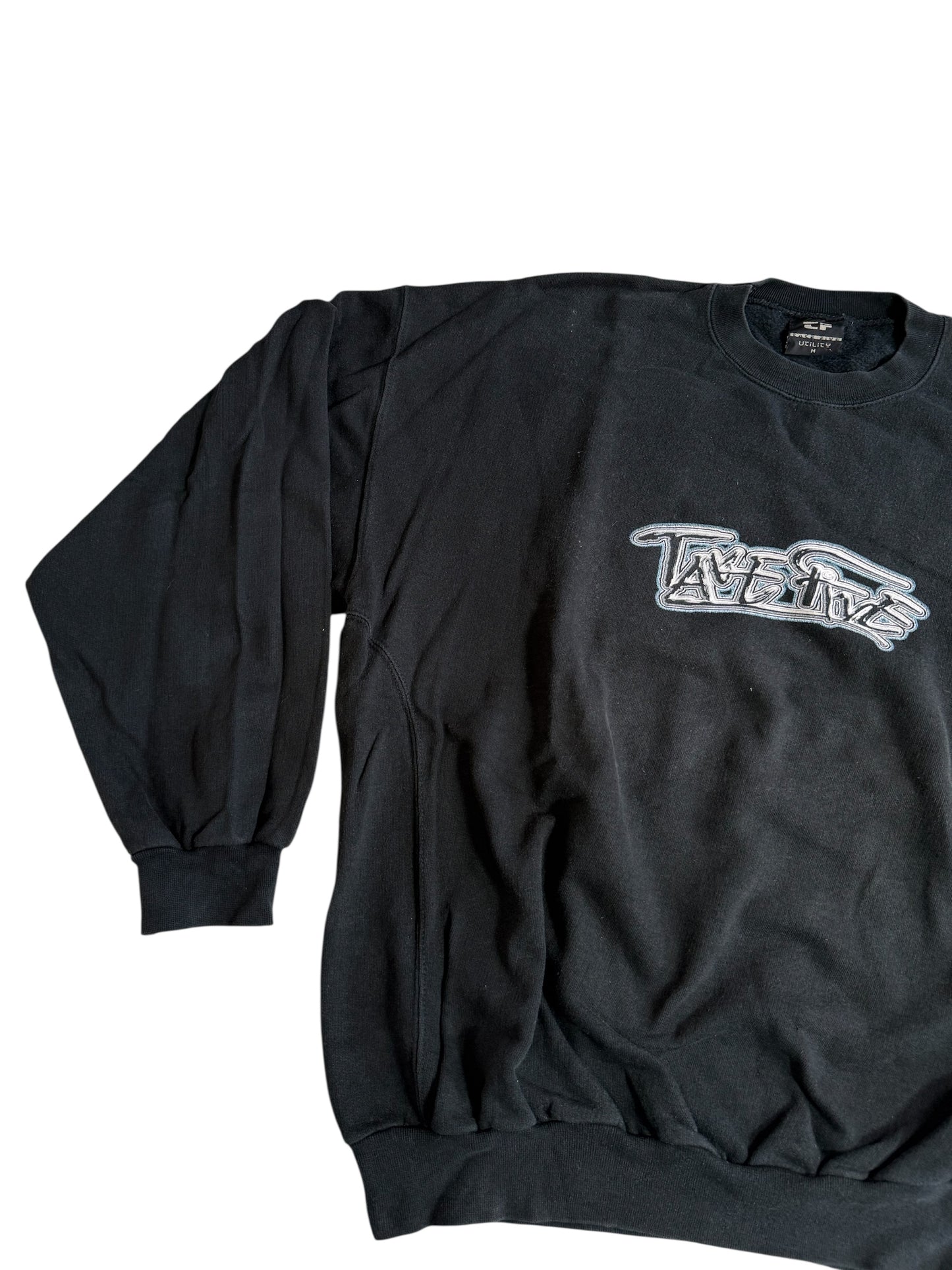Vintage Take Five Graphic Crewneck Sweatshirt Hip Hop Streetwear
