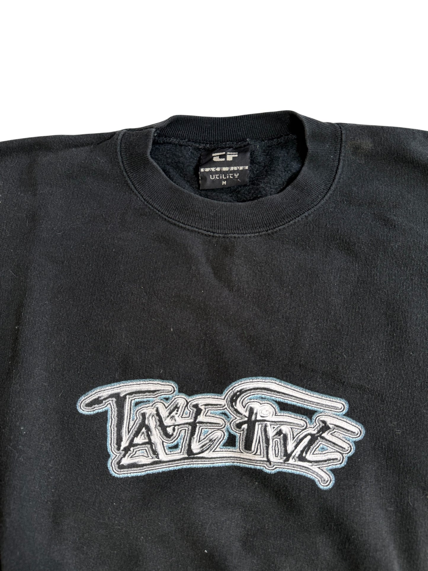 Vintage Take Five Graphic Crewneck Sweatshirt Hip Hop Streetwear