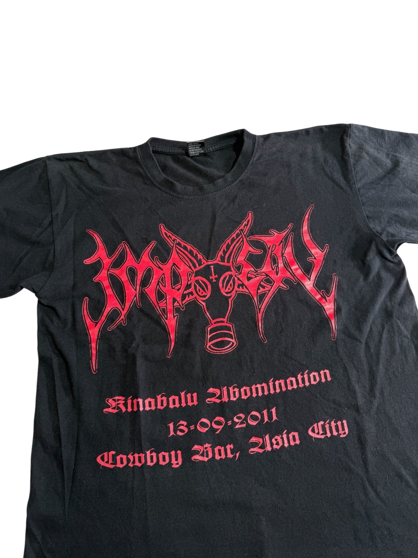 Impiety Kinabalu Abomination 2011 Gig CREW Tshirt