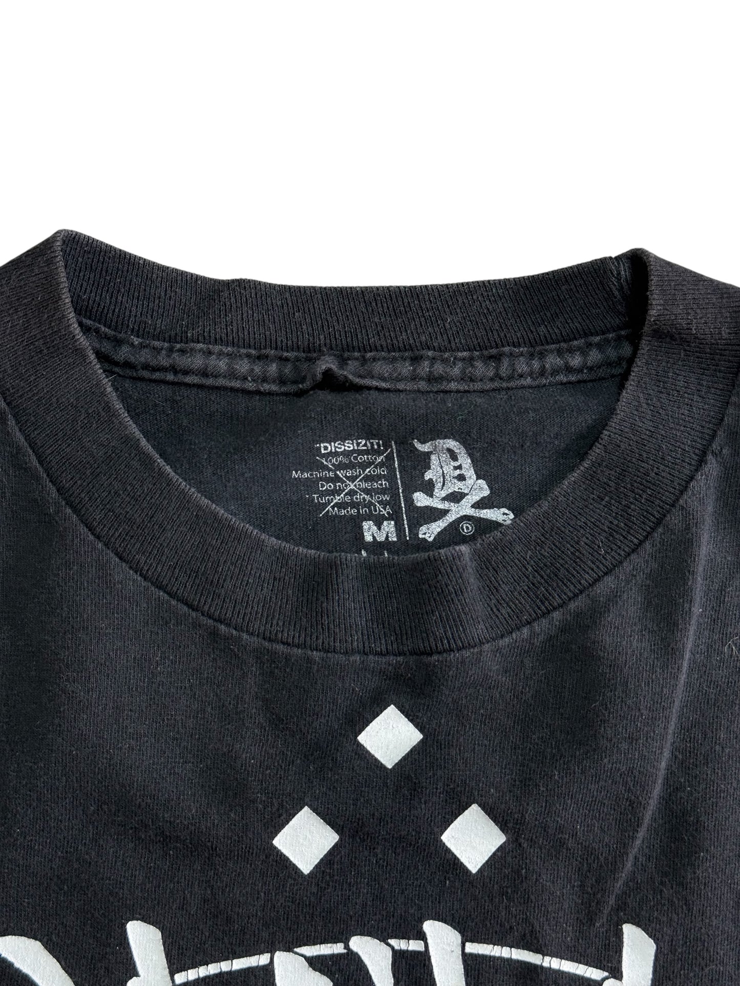 Dissizit x La Coka Nostra Graphic T Shirt Hard Rock Made In USA