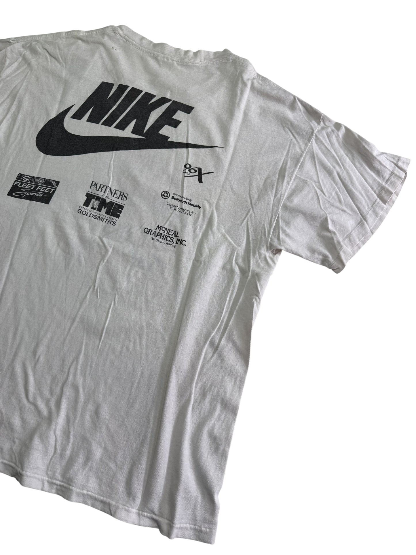 Vintage Nike Freedom Run March Of Dimes 1996 Memphis Tshirt