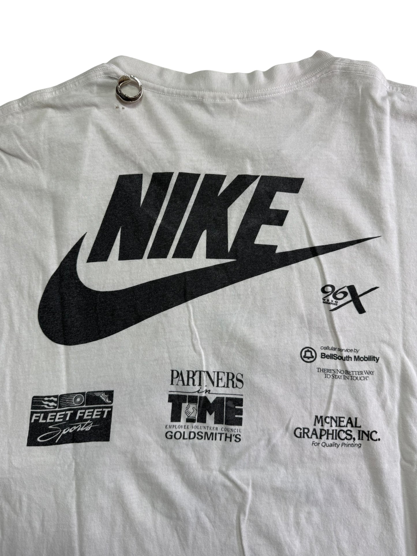 Vintage Nike Freedom Run March Of Dimes 1996 Memphis Tshirt