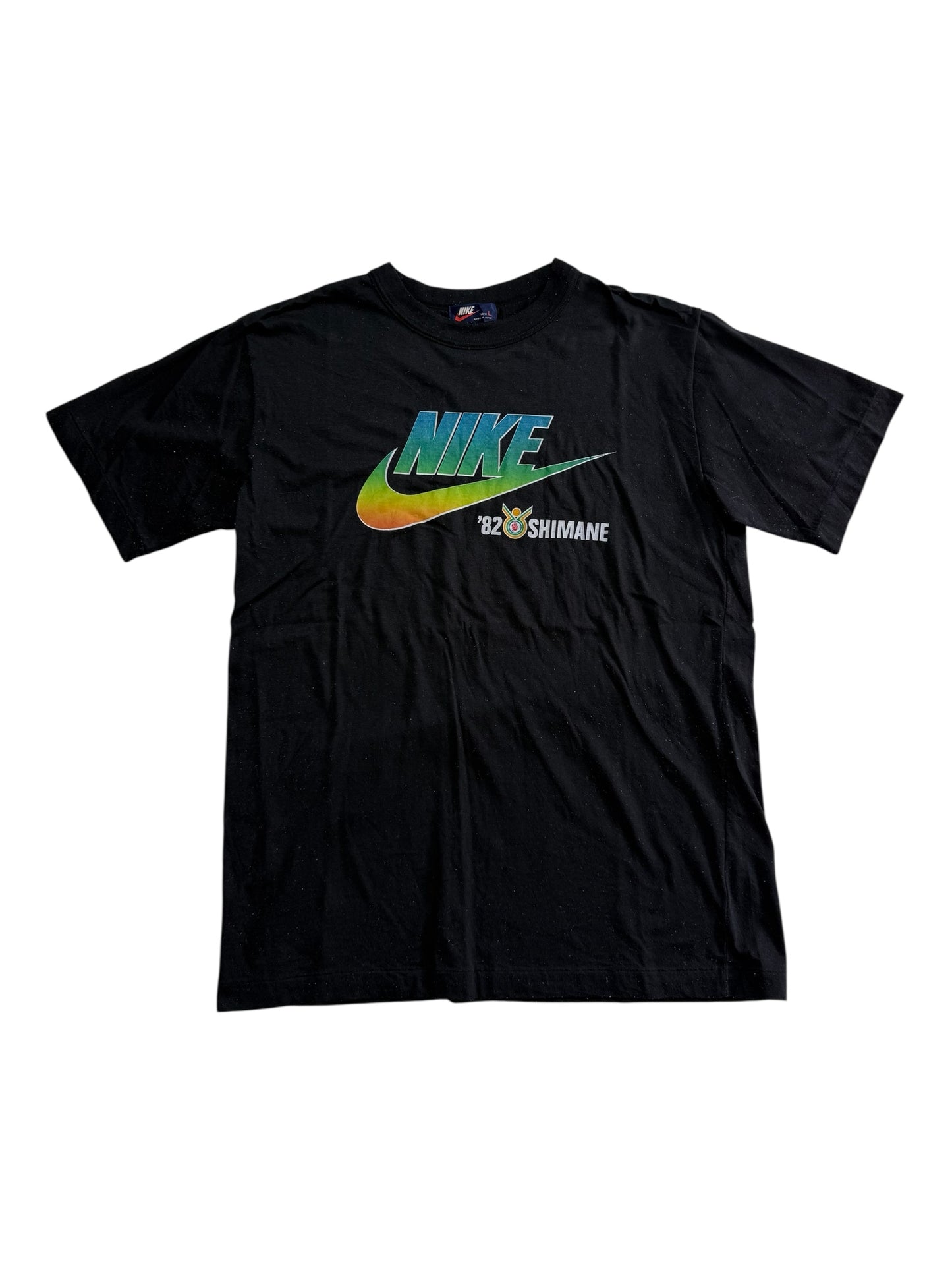 Vintage Nike ’82 Shimane T Shirt Made in Japan Nike Big Swoosh