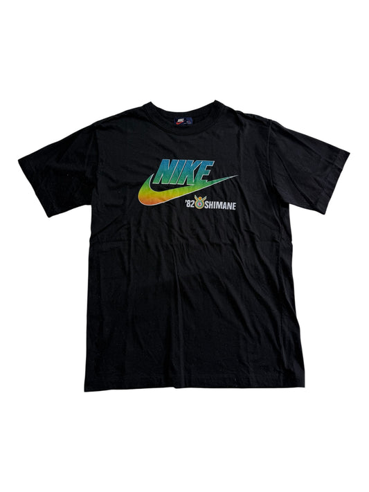 Vintage Nike ’82 Shimane T Shirt Made in Japan Nike Big Swoosh