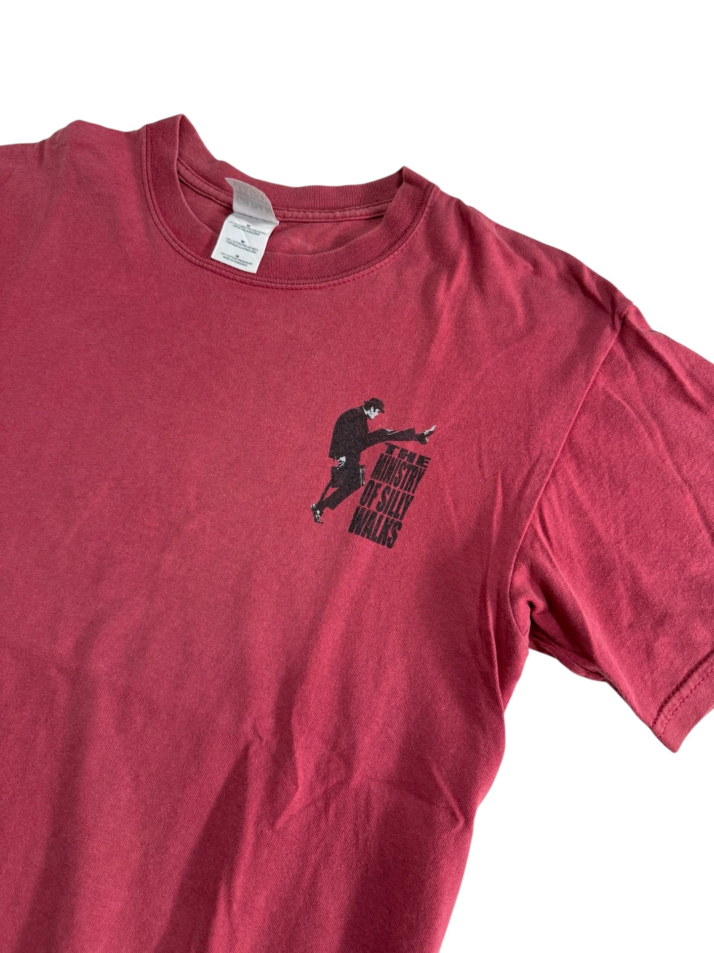Vintage Y2K Monty Python Ministry of Silly Walks Tshirt Comedy Graphic