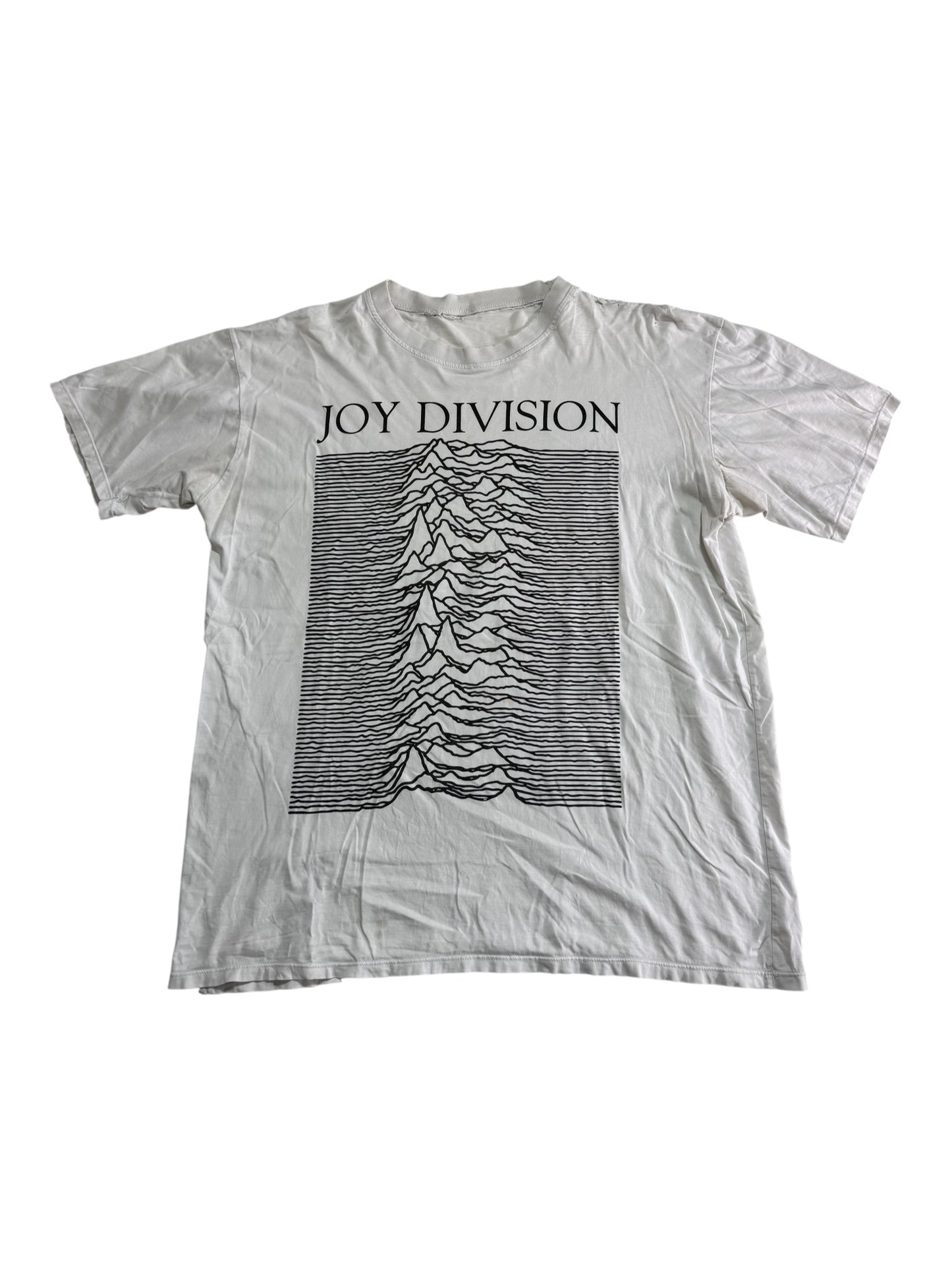 Joy Division Unknown Pleasures Band Tshirt Distressed