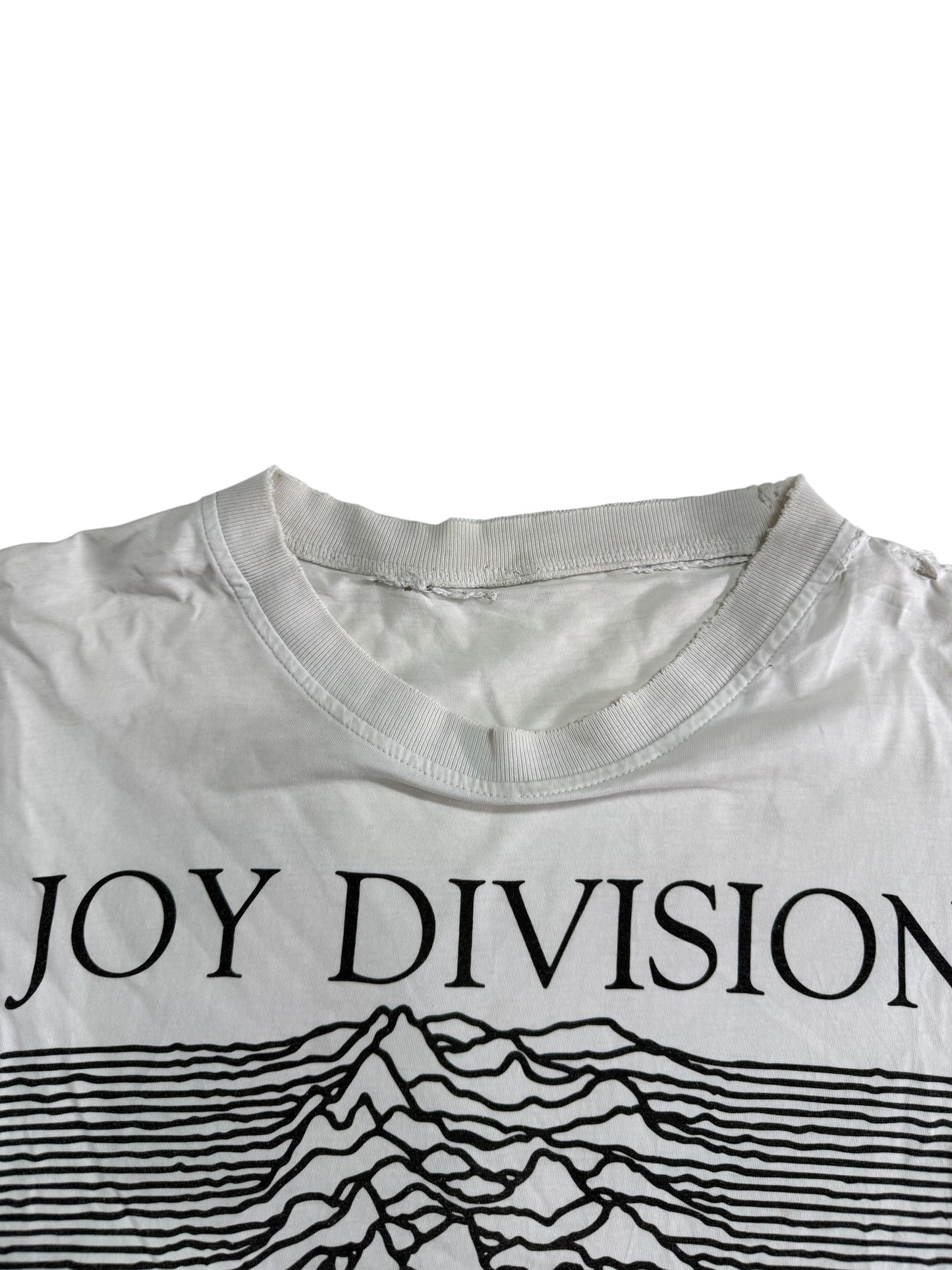 Joy Division Unknown Pleasures Band Tshirt Distressed
