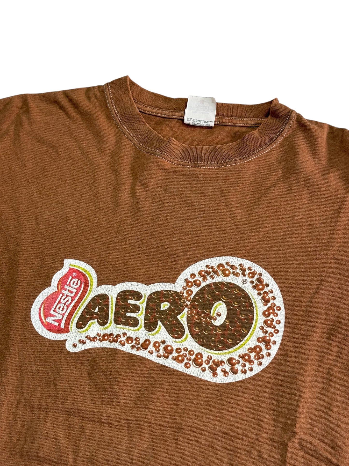Vintage Nestle Aero Chocolate Promo Tshirt