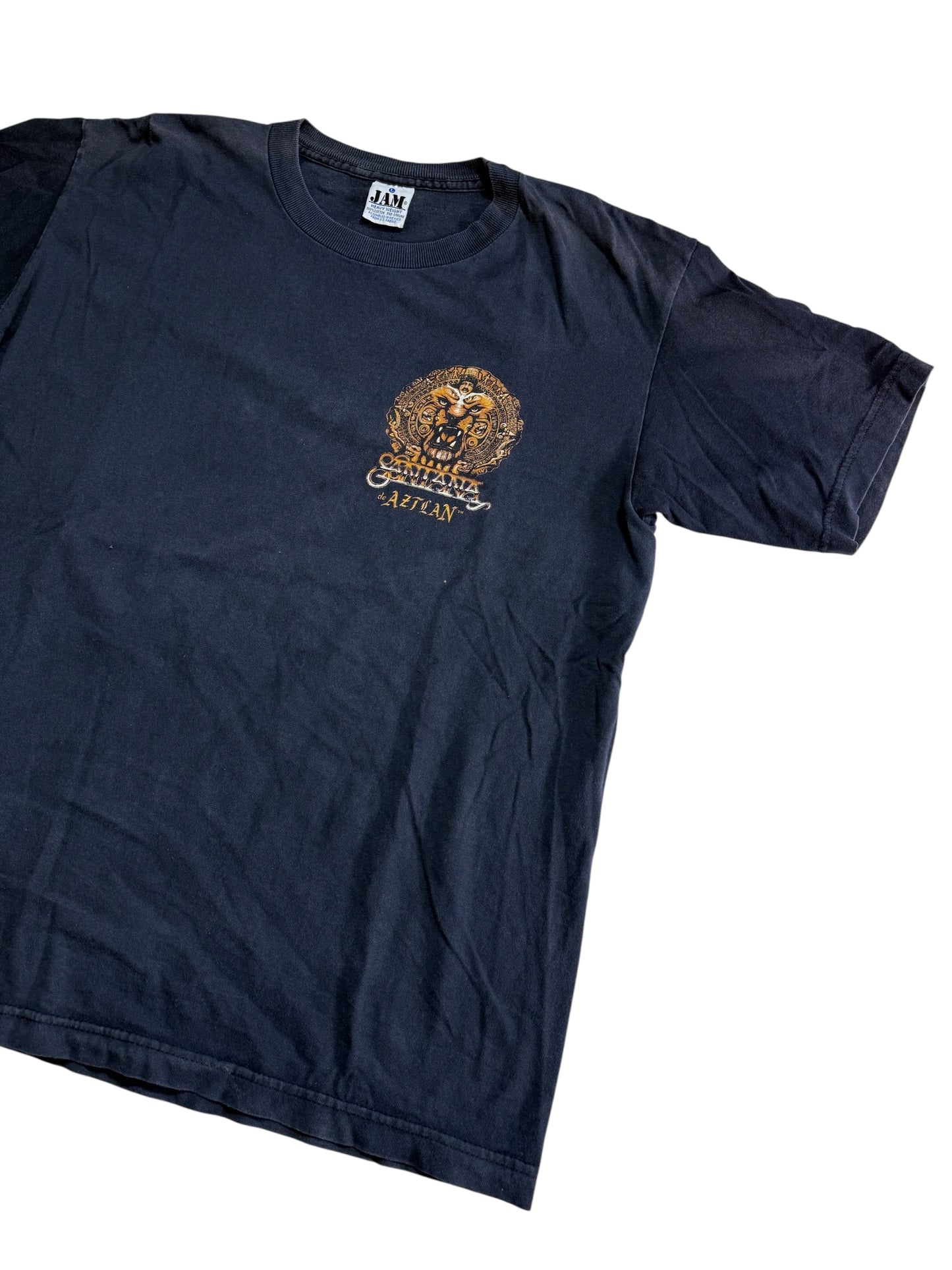 Vintage Santana De Aztlan Graphic Tshirt Latin Rock Band