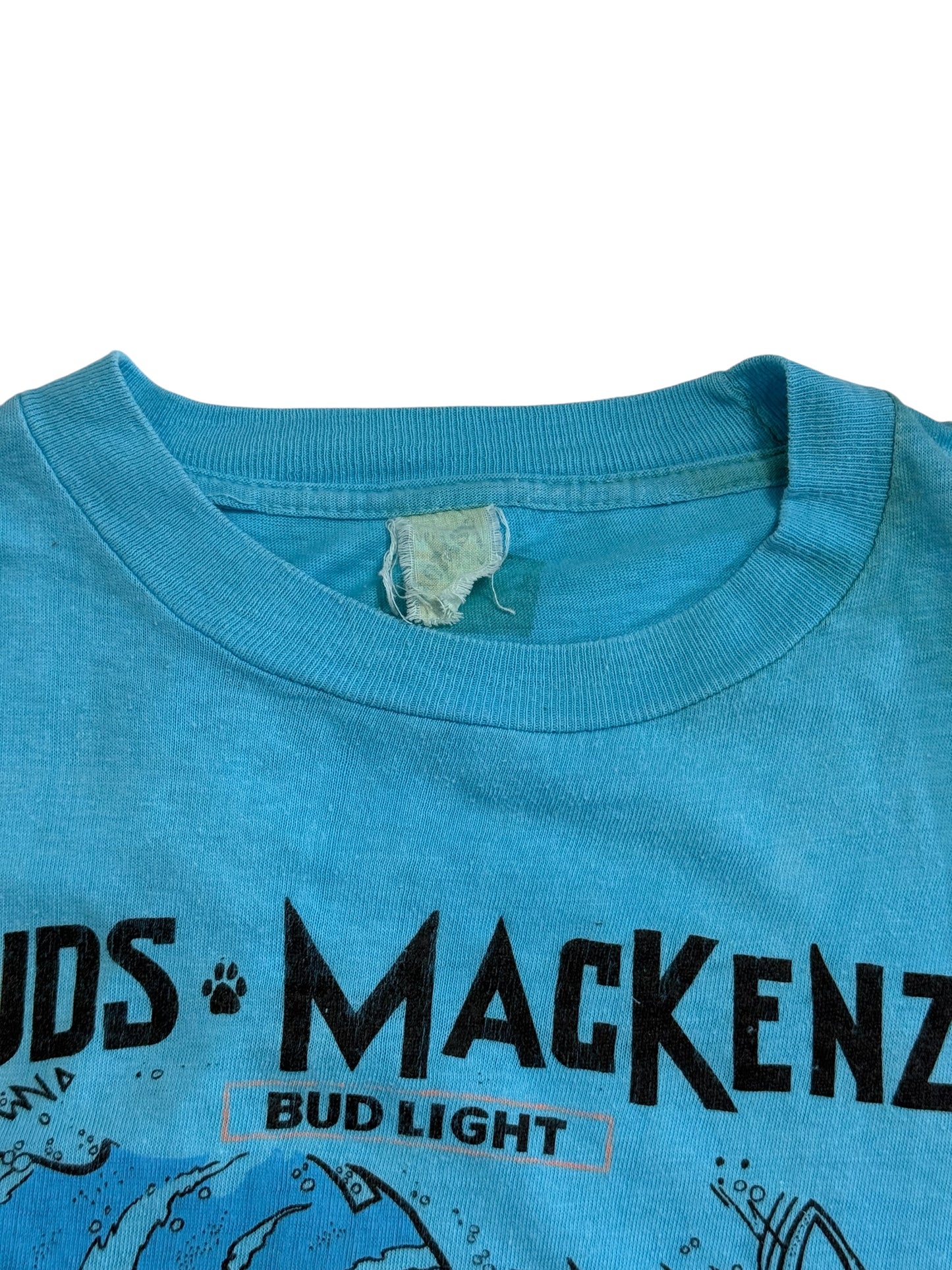 Vintage Spuds MacKenzie Bud Light “Original Party Animal” T Shirt 80s Beer Promo