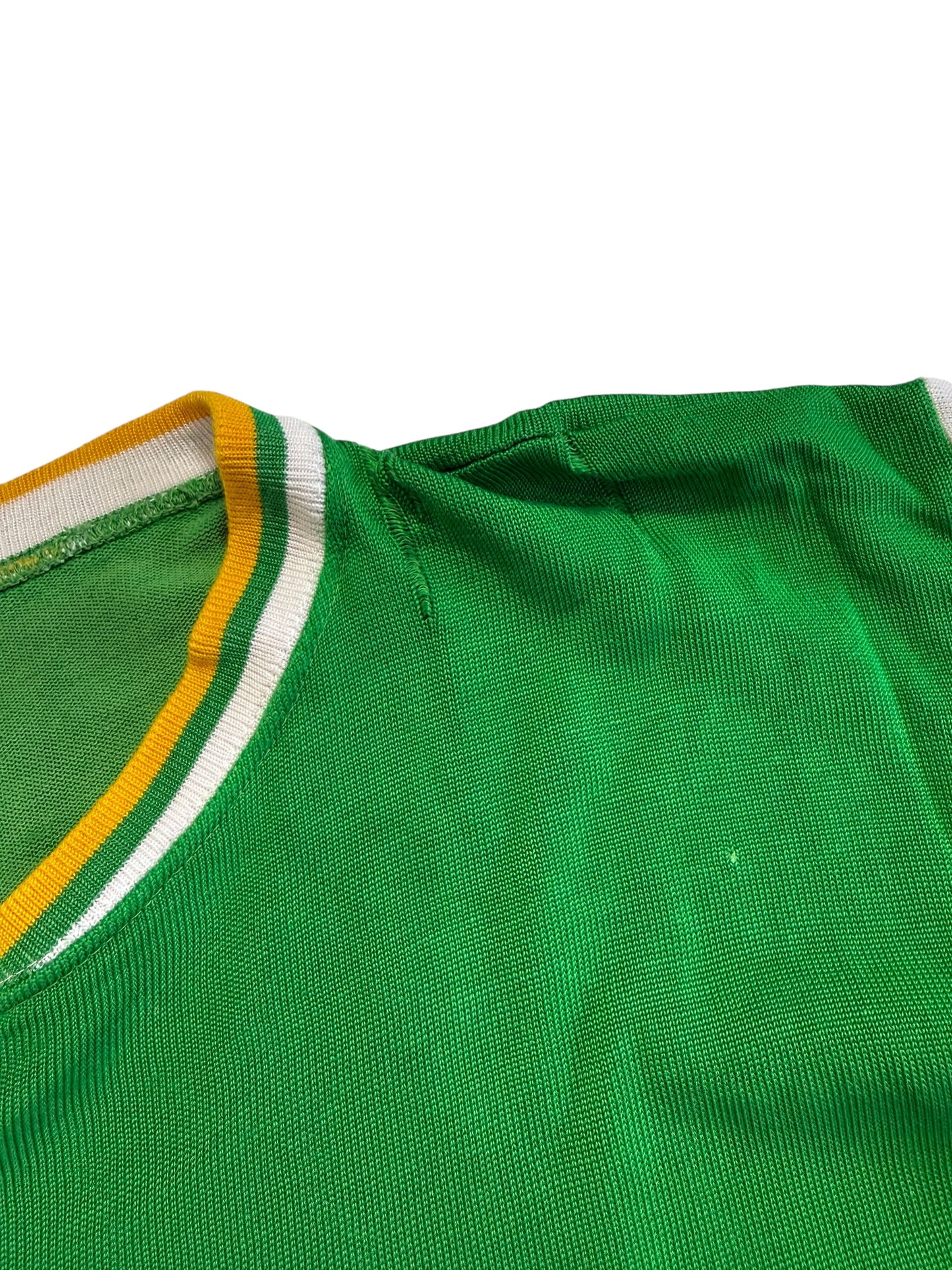 Vintage 1960s-70s Mason Athletic Wear Half Zip Jersey Shirt