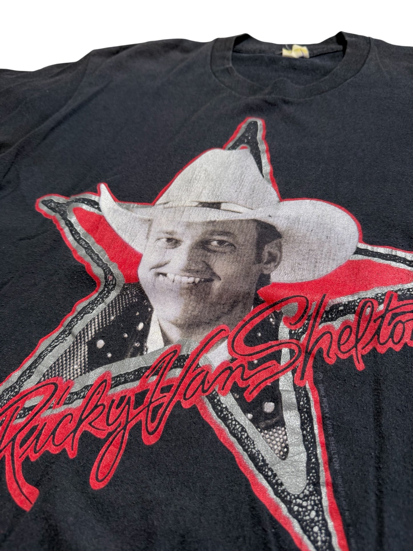 Vintage Ricky Van Shelton Country Music Tshirt 90s