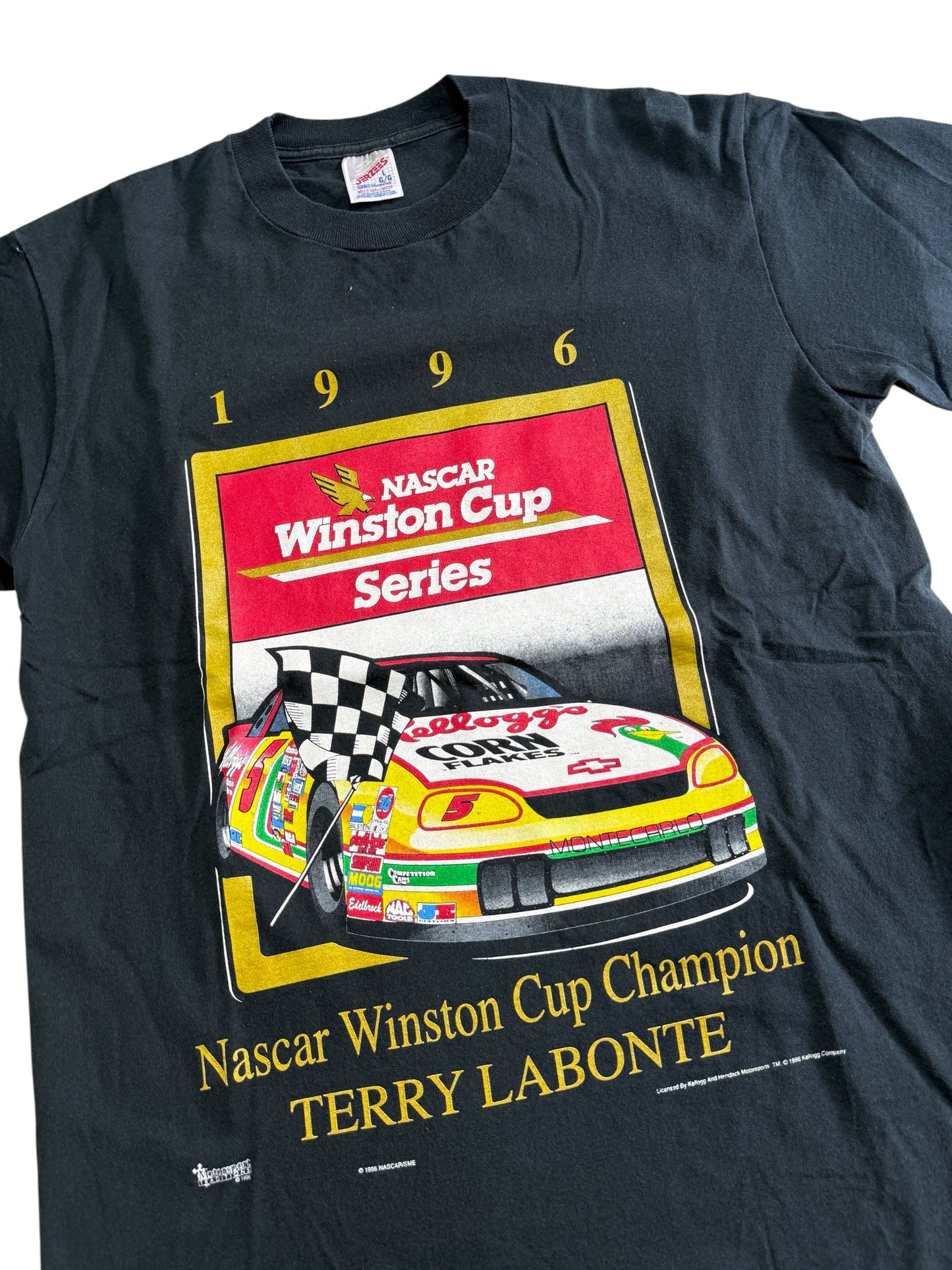 Vintage 1996 NASCAR Winston Cup Champion Terry Labonte Tshirt