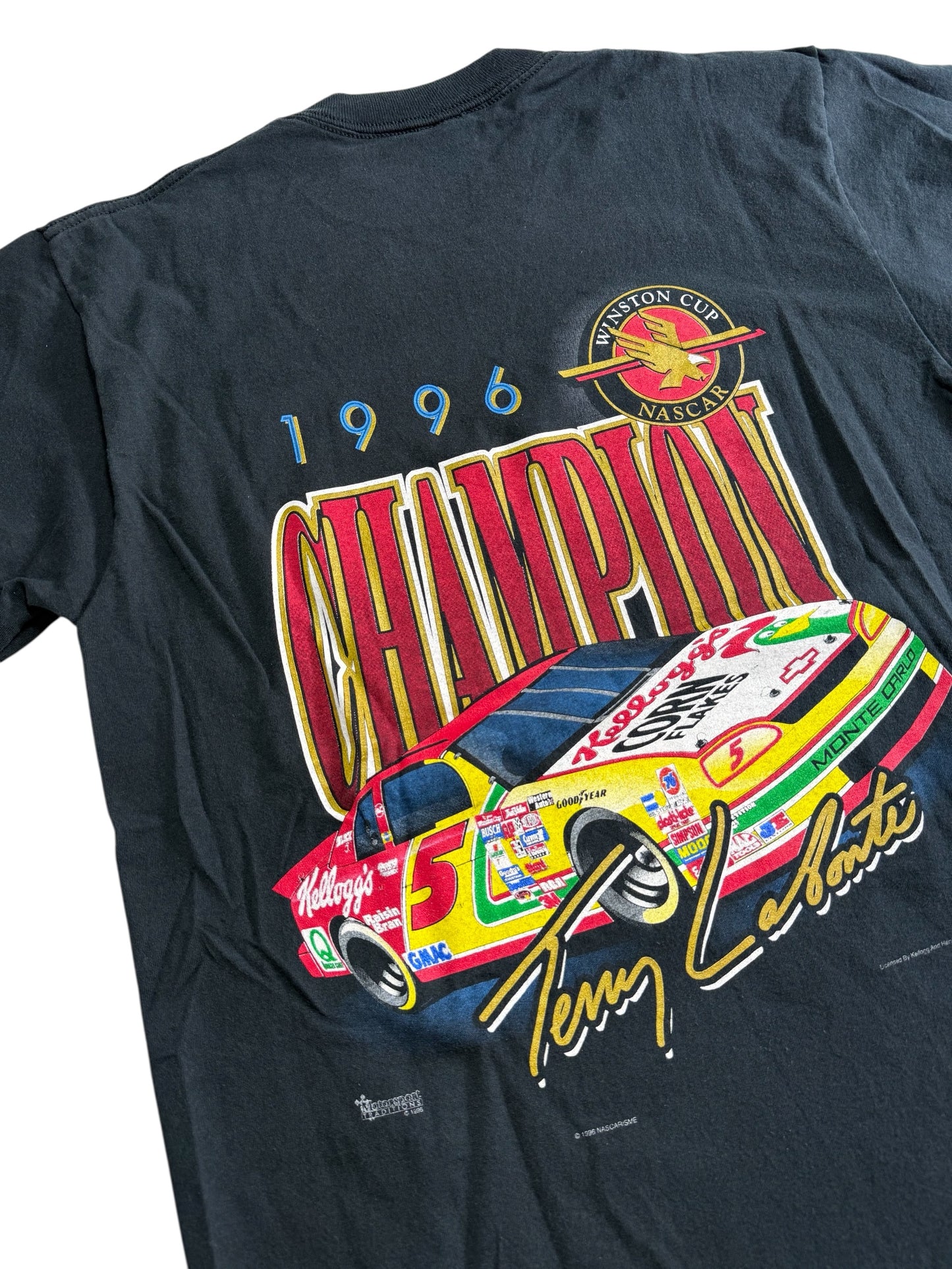 Vintage 1996 NASCAR Winston Cup Champion Terry Labonte Tshirt