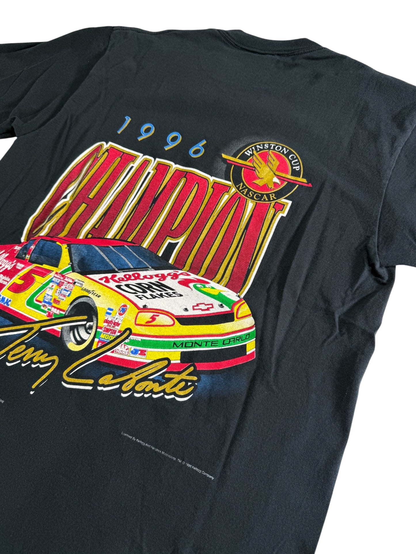 Vintage 1996 NASCAR Winston Cup Champion Terry Labonte Tshirt