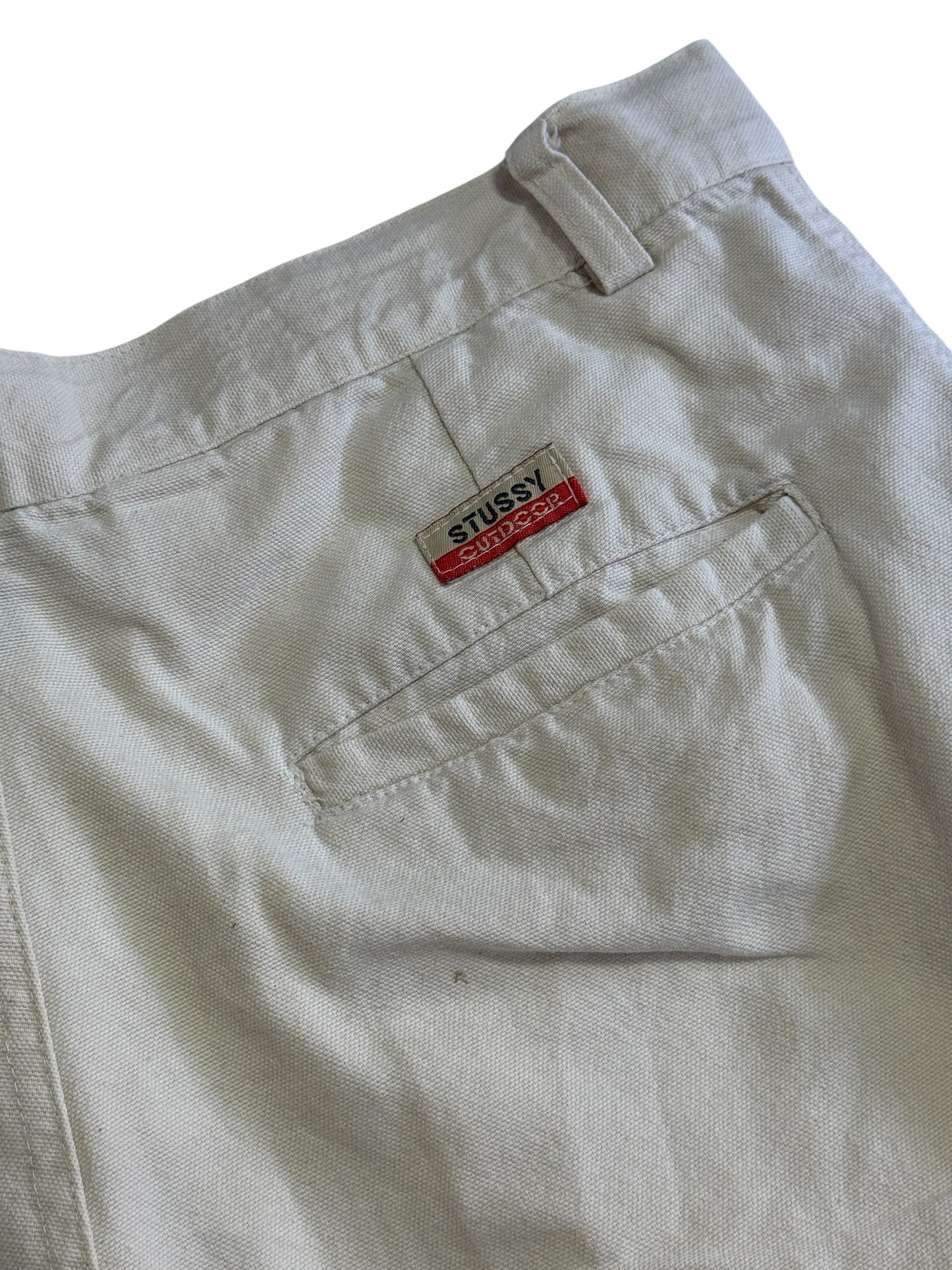 Vintage Stussy Shorts Cargo Pants Made In Usa