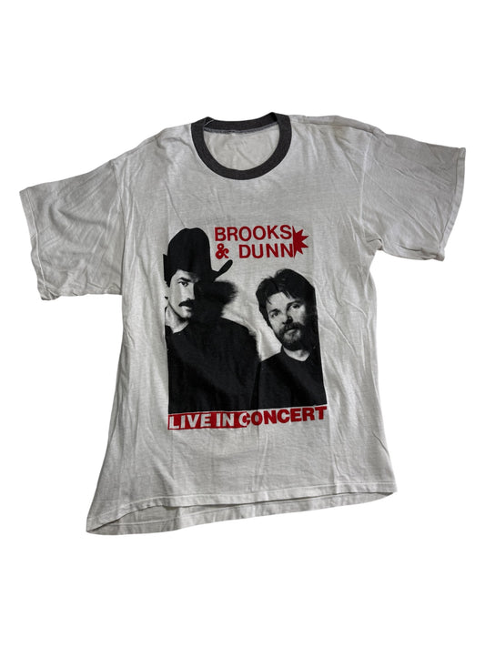 Vintage 1994 Brooks & Dunn Country Fest Tour Concert Tshirt