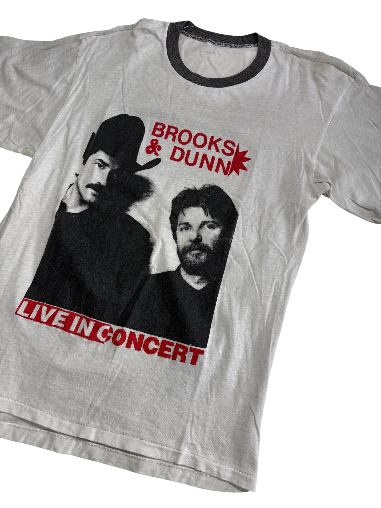 Vintage 1994 Brooks & Dunn Country Fest Tour Concert Tshirt