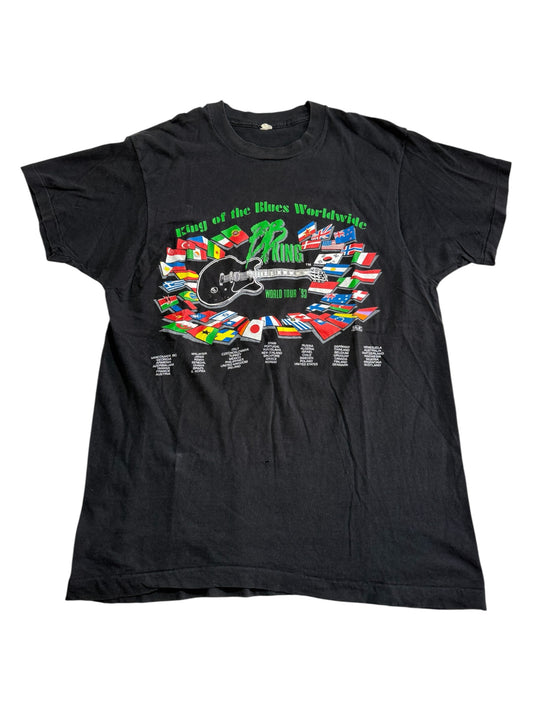 BB King World Tour 1993 Vintage Tshirt