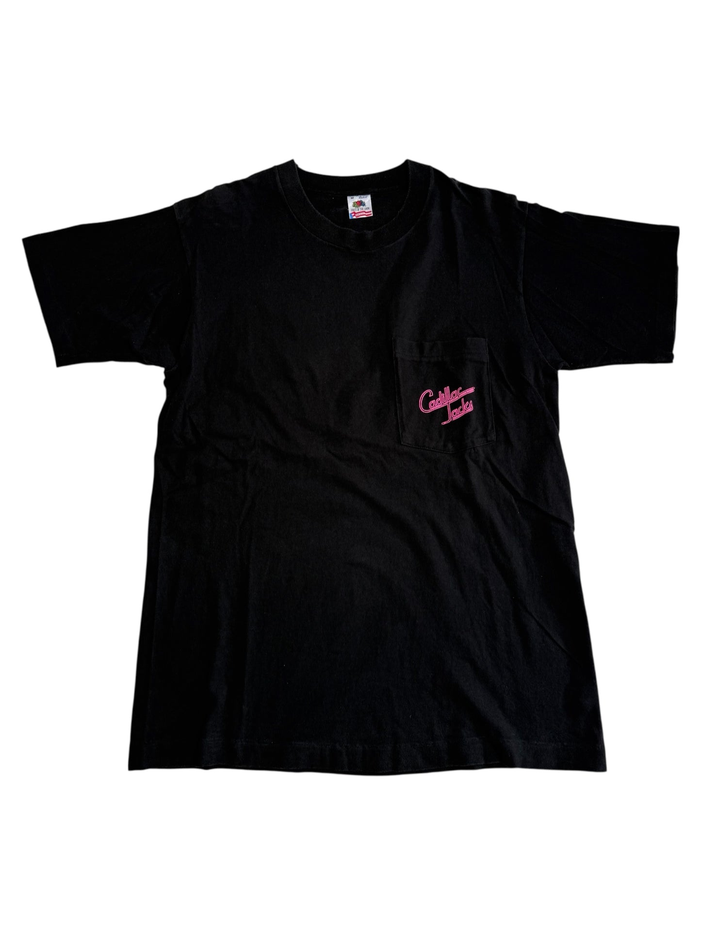 Vintage 80s Cadillac Jack’s Bar & Grill Pocket Tshirt