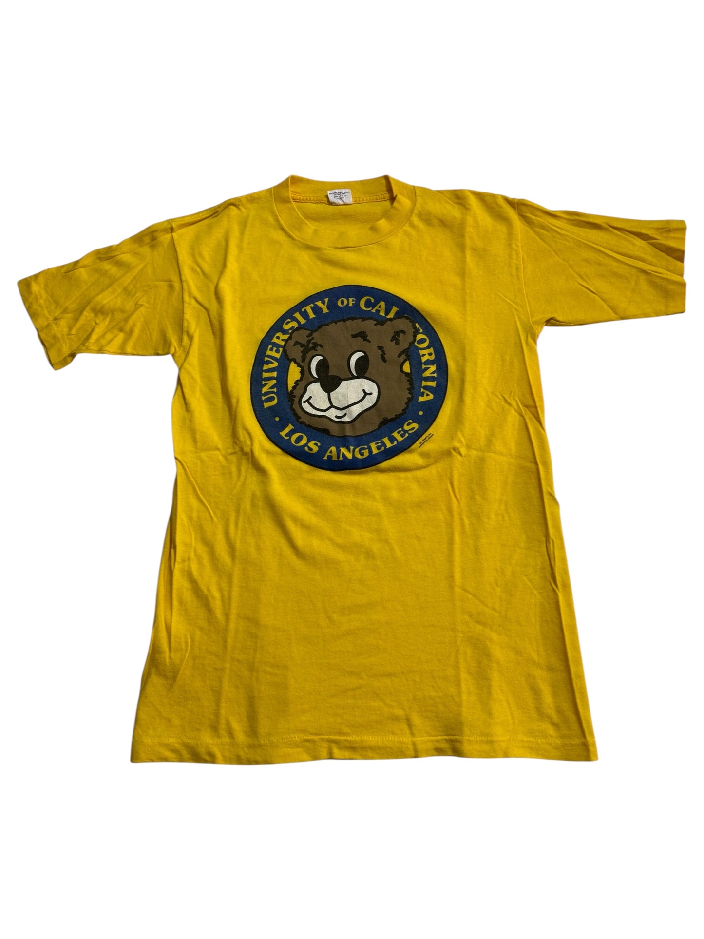 Vintage 80s UCLA Bear Graphic Tshirt University of California Los Angeles