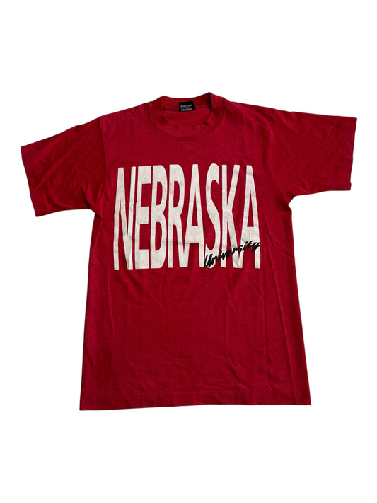 Vintage 1980s Nebraska University Tshirt