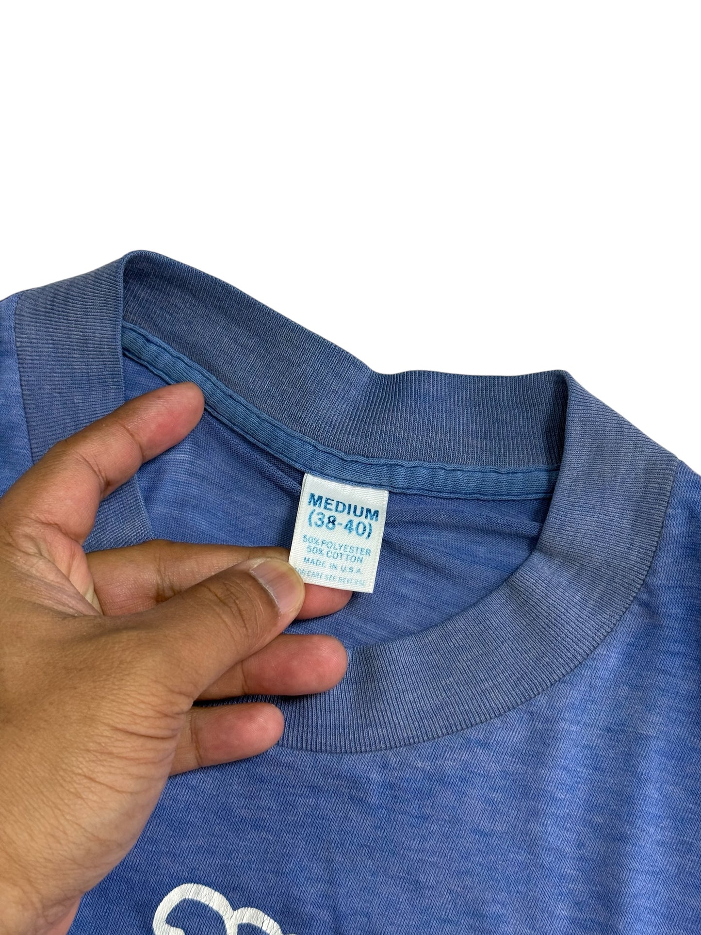 Vintage 1980s Alpine Janitorial Service Tshirt Paper Thin