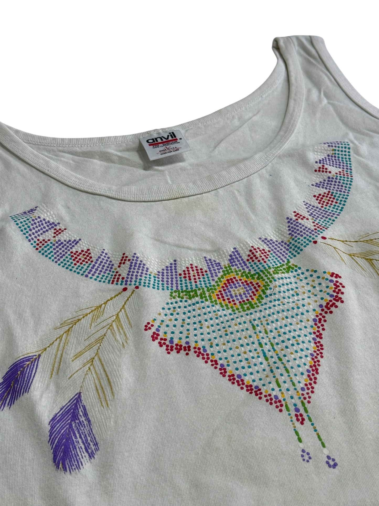 Vintage 1990s Southwestern Graphic Tank Top Native Style