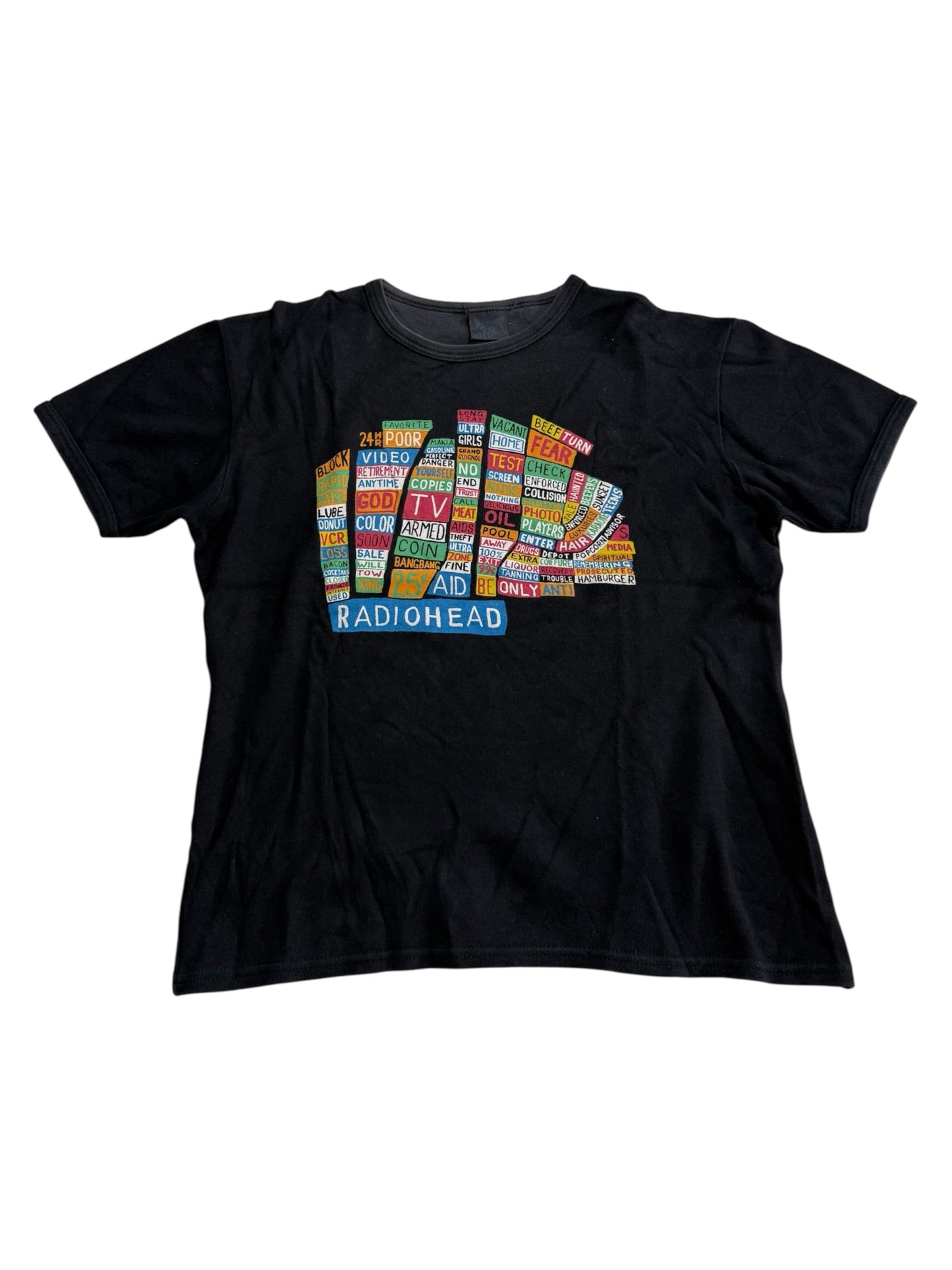 Vintage Radiohead Hail to the Thief Tshirt Album