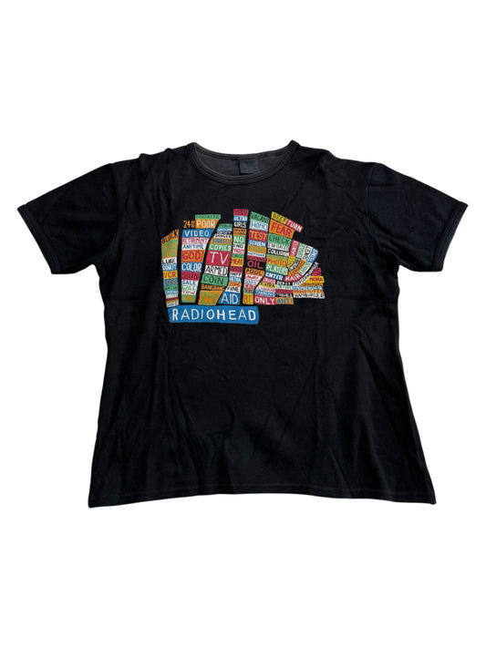Vintage Radiohead Hail to the Thief Tshirt Album