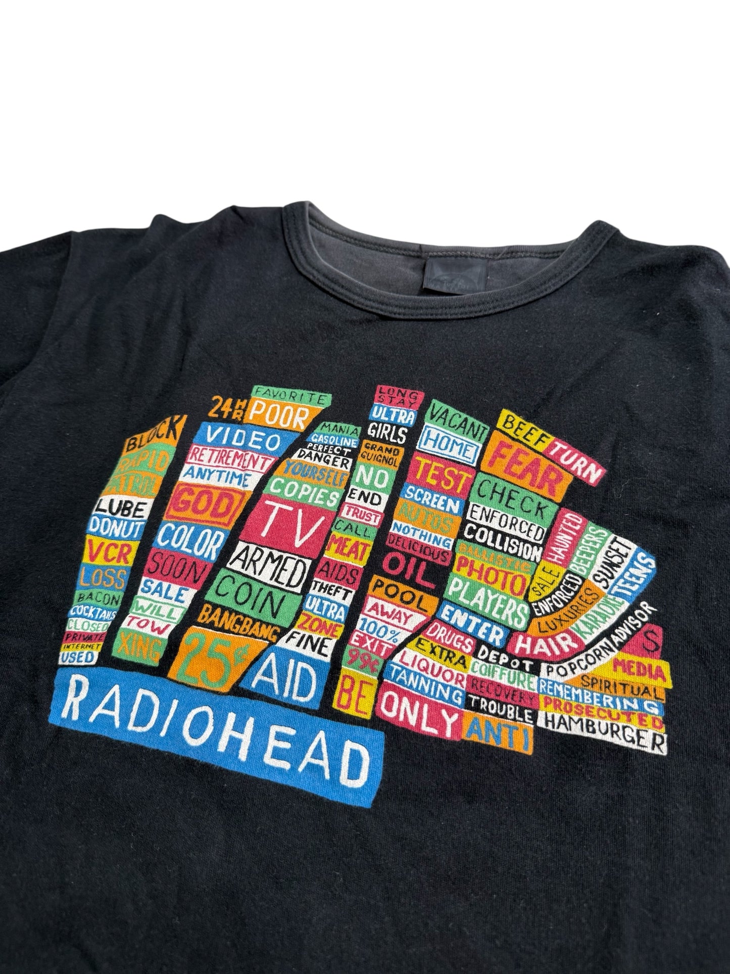 Vintage Radiohead Hail to the Thief Tshirt Album