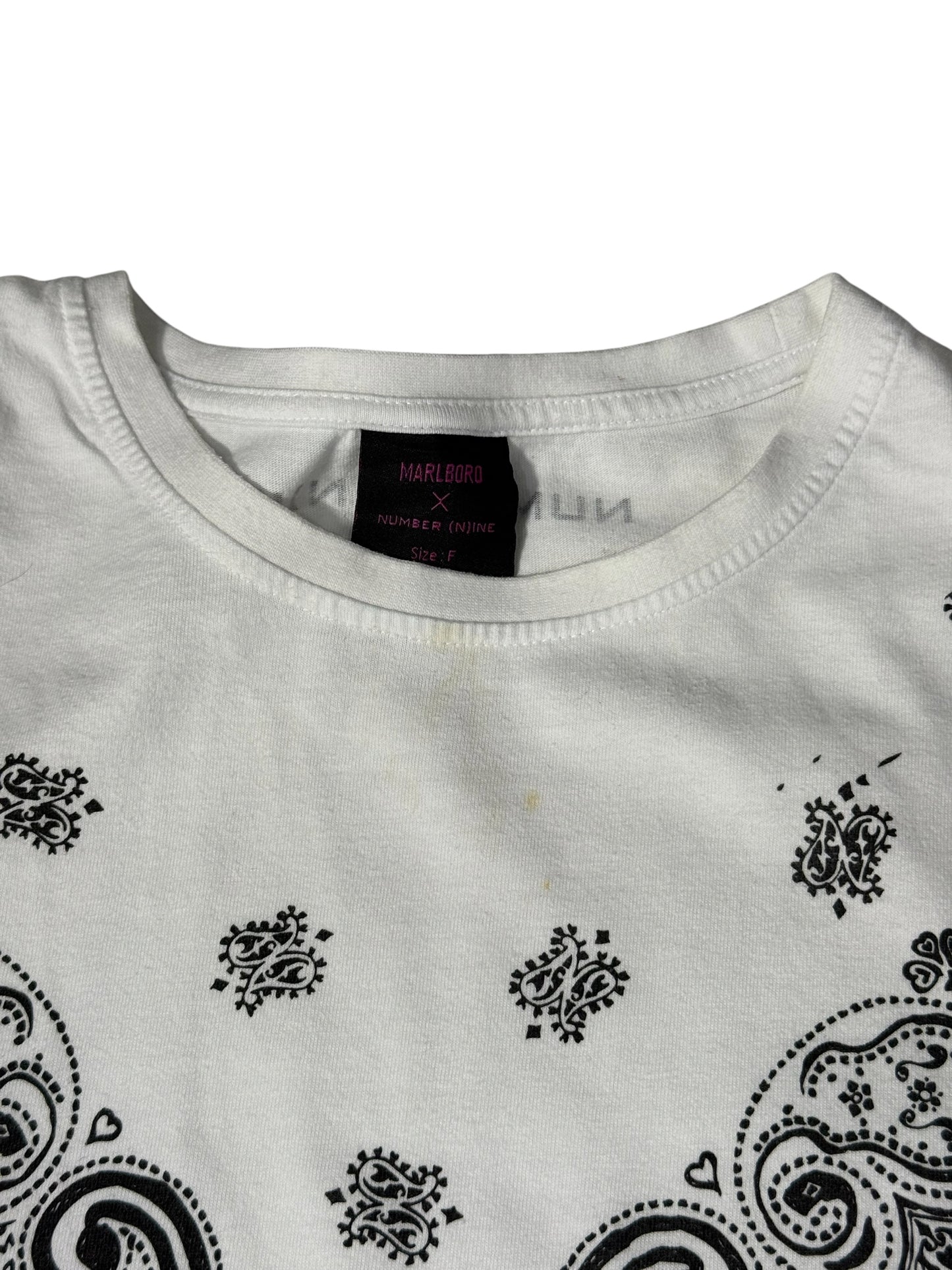 Marlboro x Number Nine Paisley Tshirt
