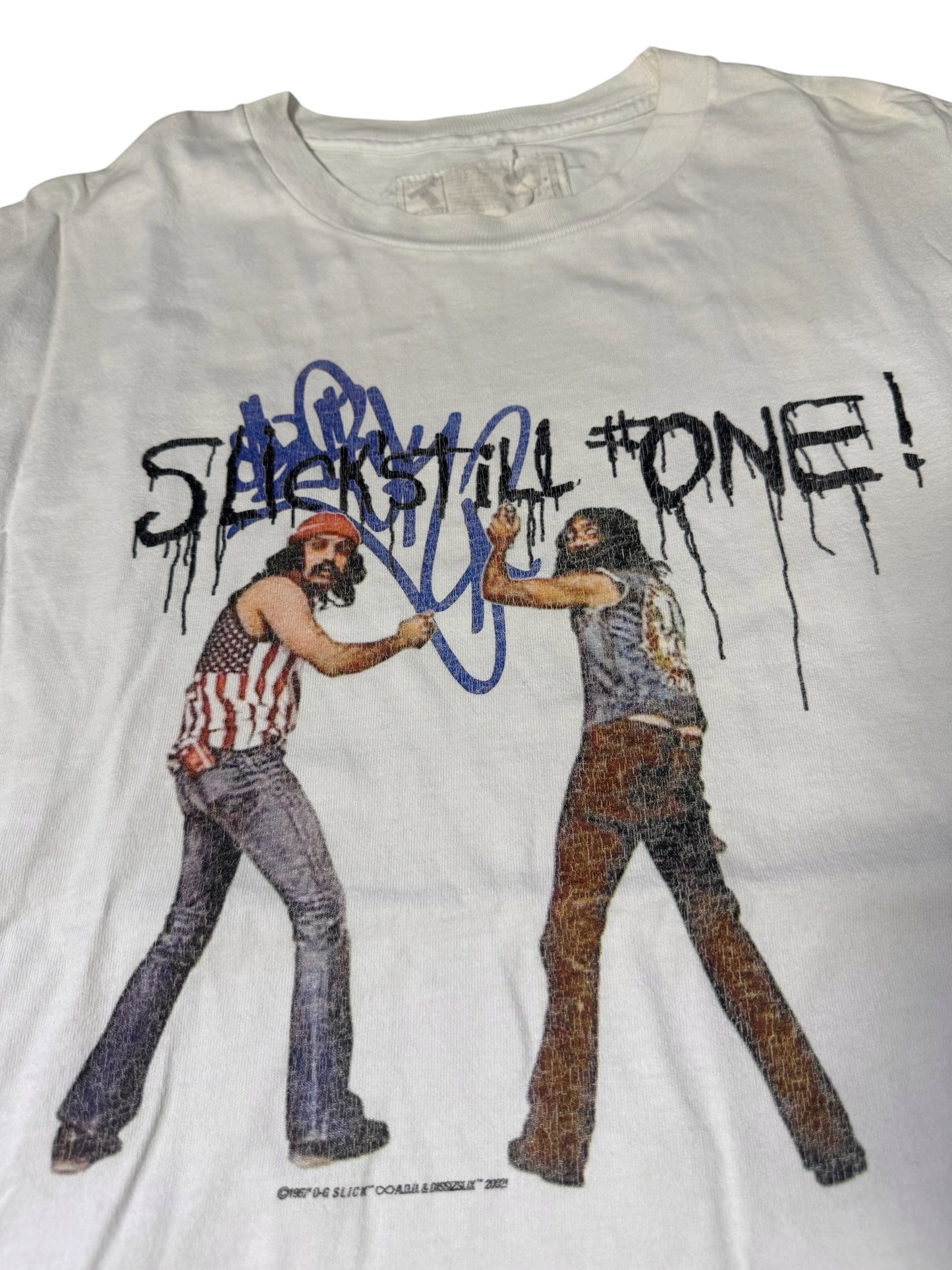 Dissizslix Cheech & Chong OG Slick Vintage Tshirt Dissizit Rare