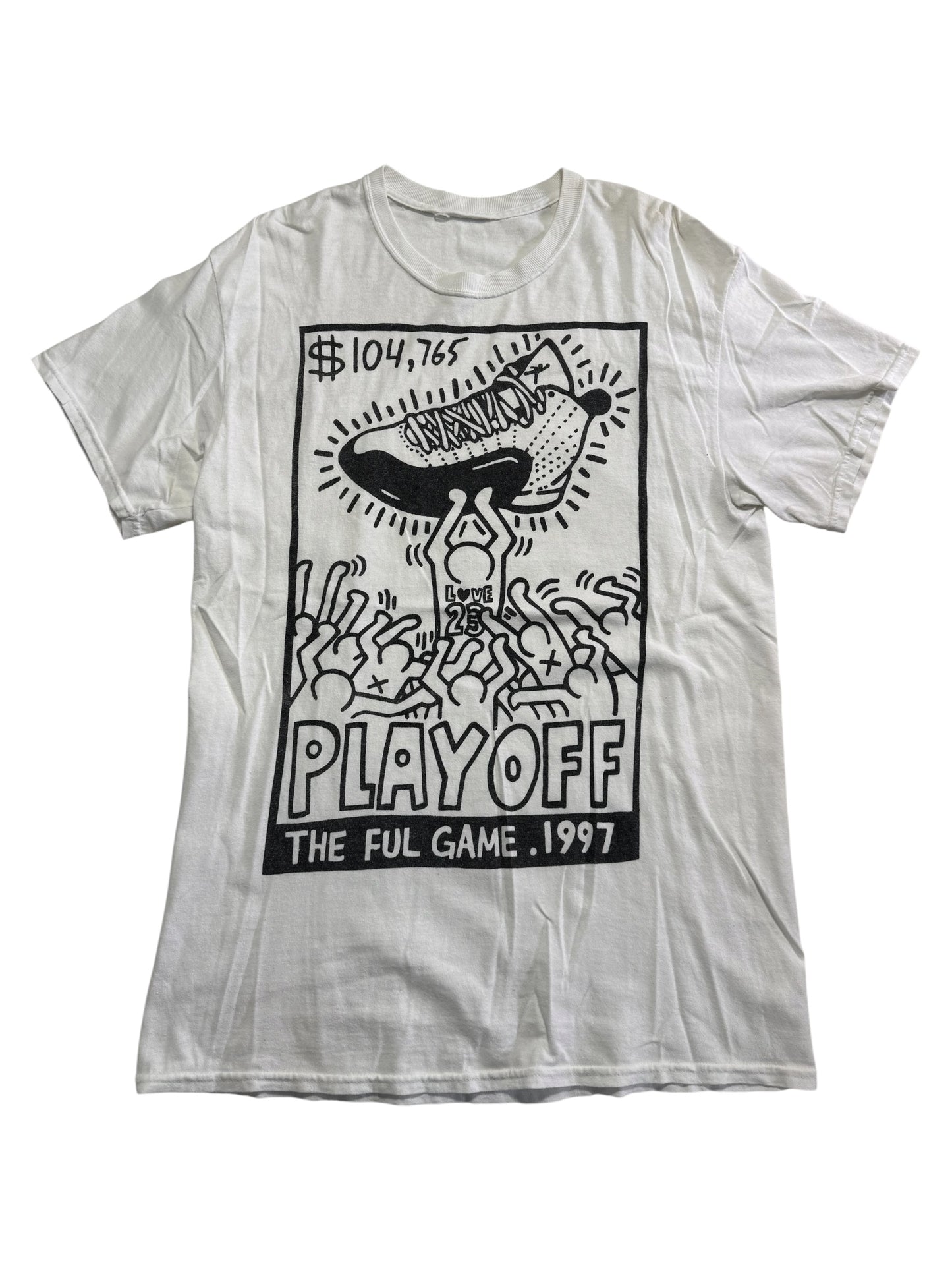 Keith Haring Style Play Off 1997 Graphic Tshirt