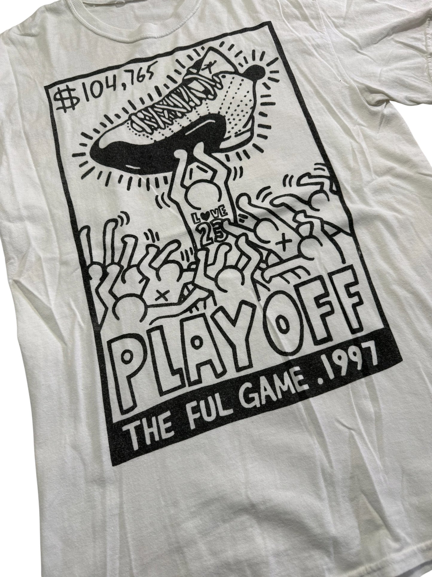 Keith Haring Style Play Off 1997 Graphic Tshirt