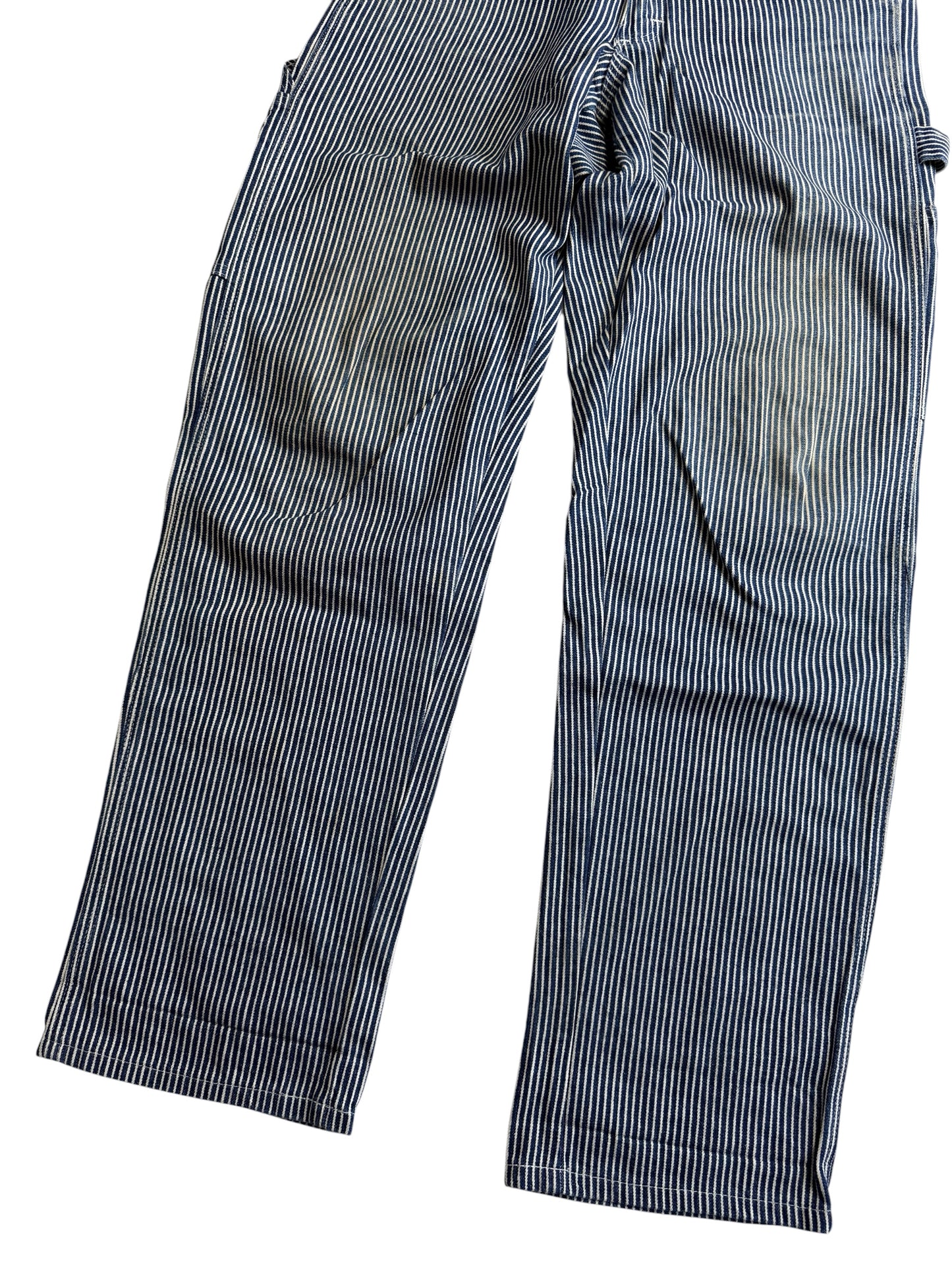 Vintage Smith’s American Hickory Stripe Carpenter Workwear Pants Made in USA