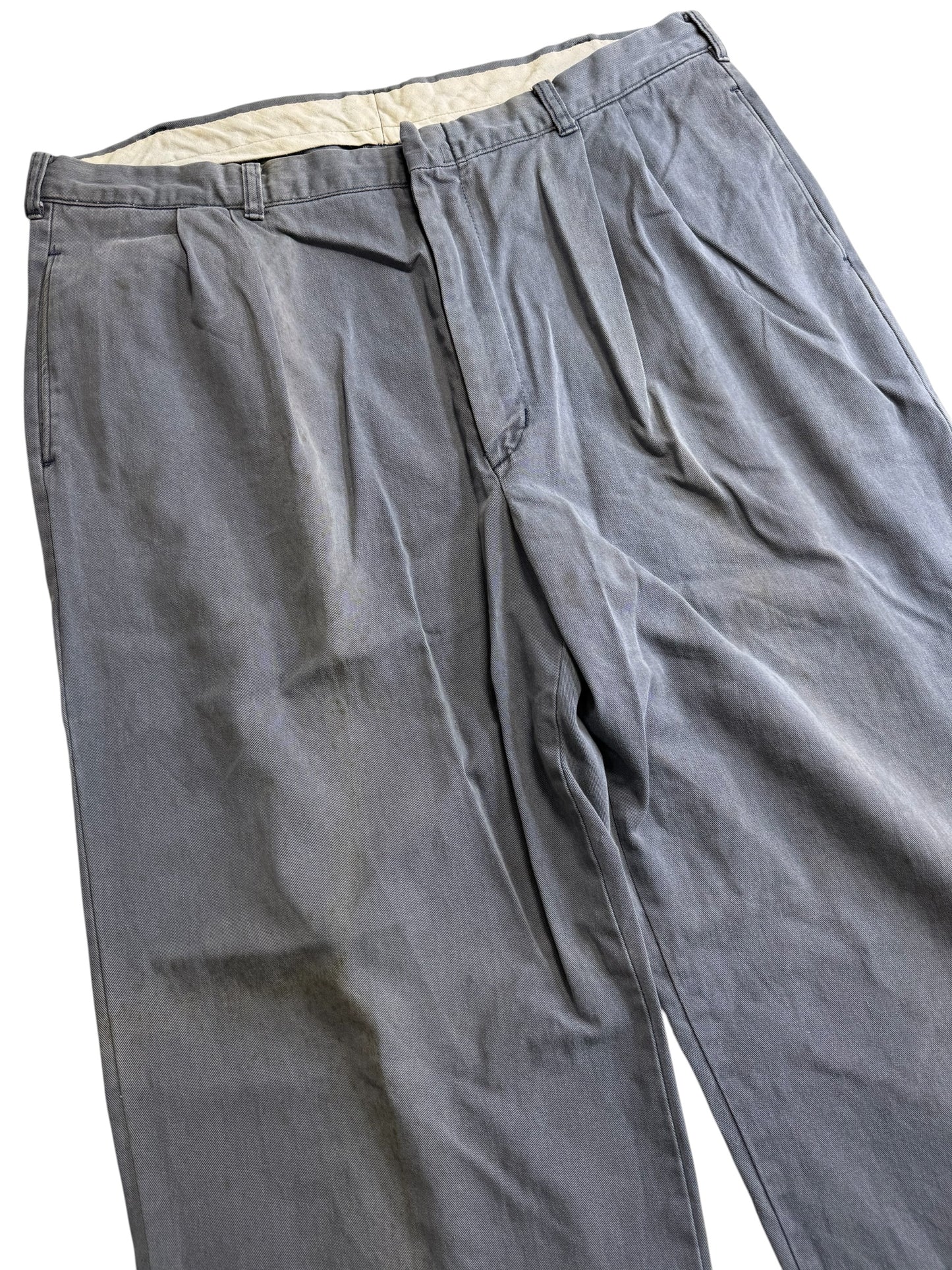 Vintage 1970s–1980s Edwin USA Made Pleated Slacks Workwear Trousers