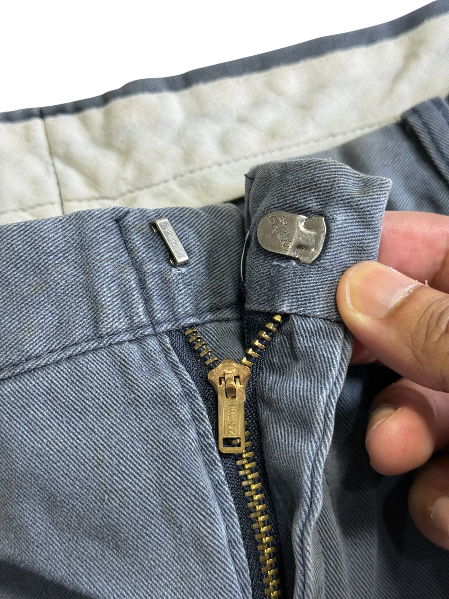 Vintage 1970s–1980s Edwin USA Made Pleated Slacks Workwear Trousers