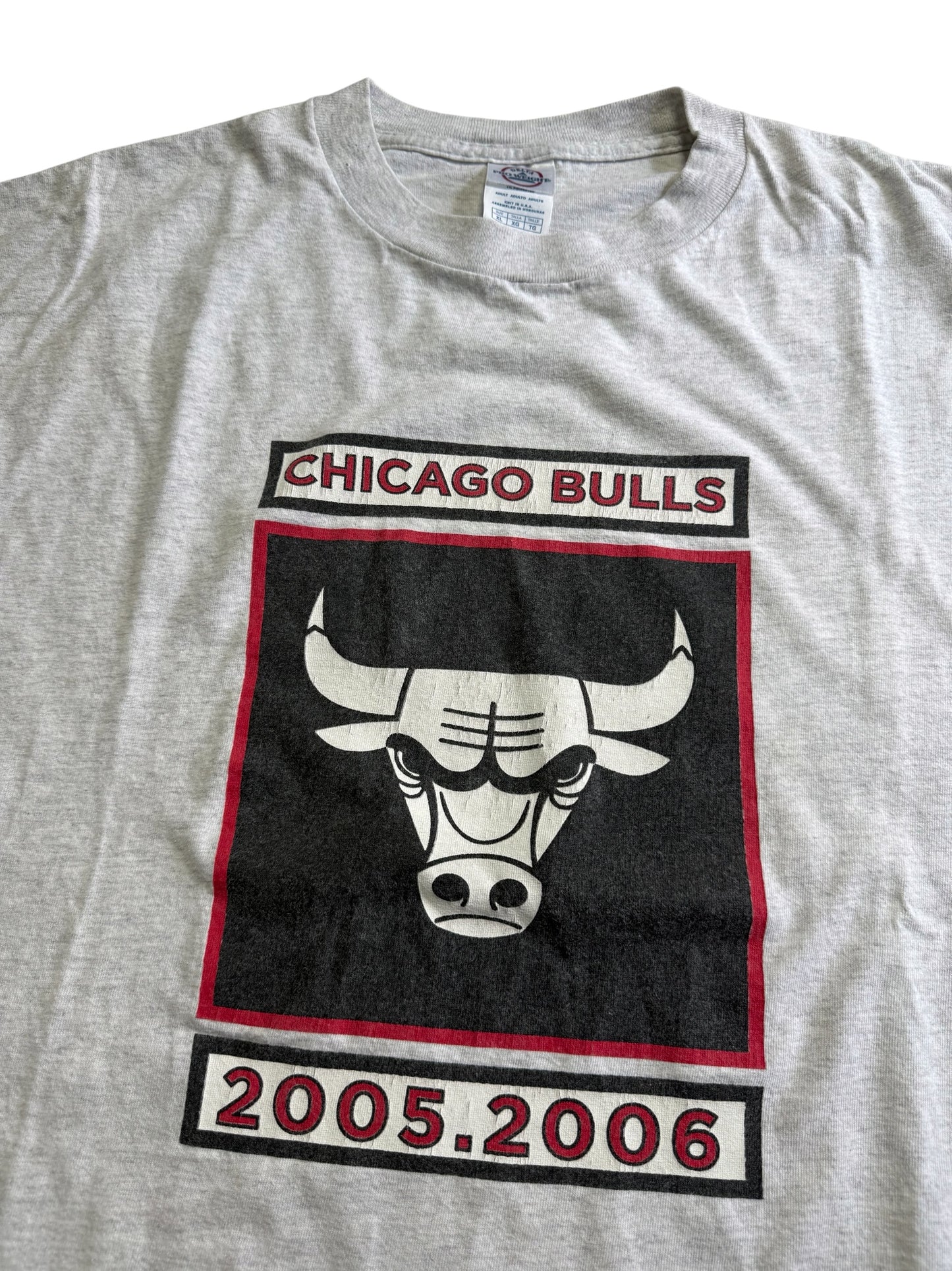 Vintage Chicago Bulls 2005 2006 ESPN Radio 1000 NBA Tshirt