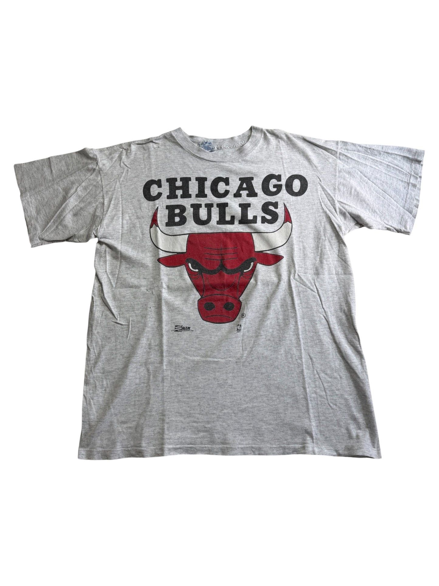 Vintage Chicago Bulls Big Logo Salem Sportswear NBA Tshirt