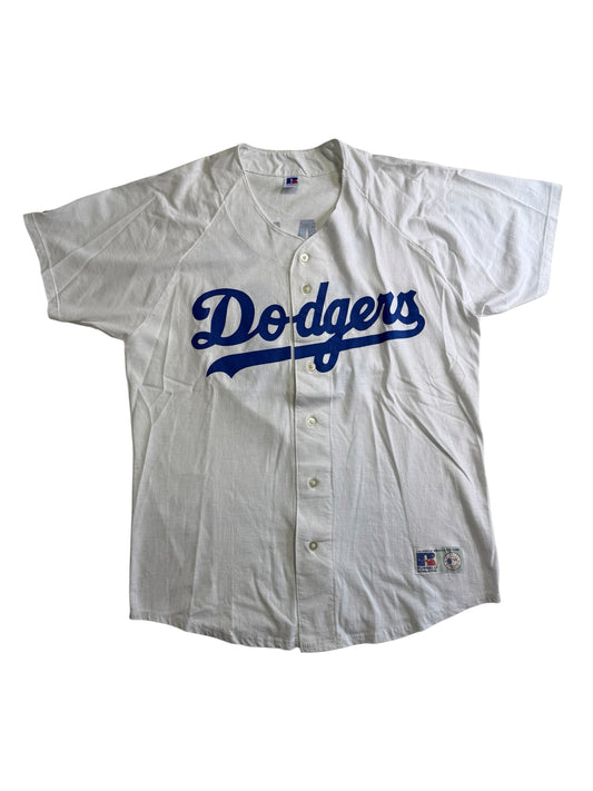 Vintage Los Angeles Dodgers Mike Piazza 31 MLB Baseball Jersey Tshirt