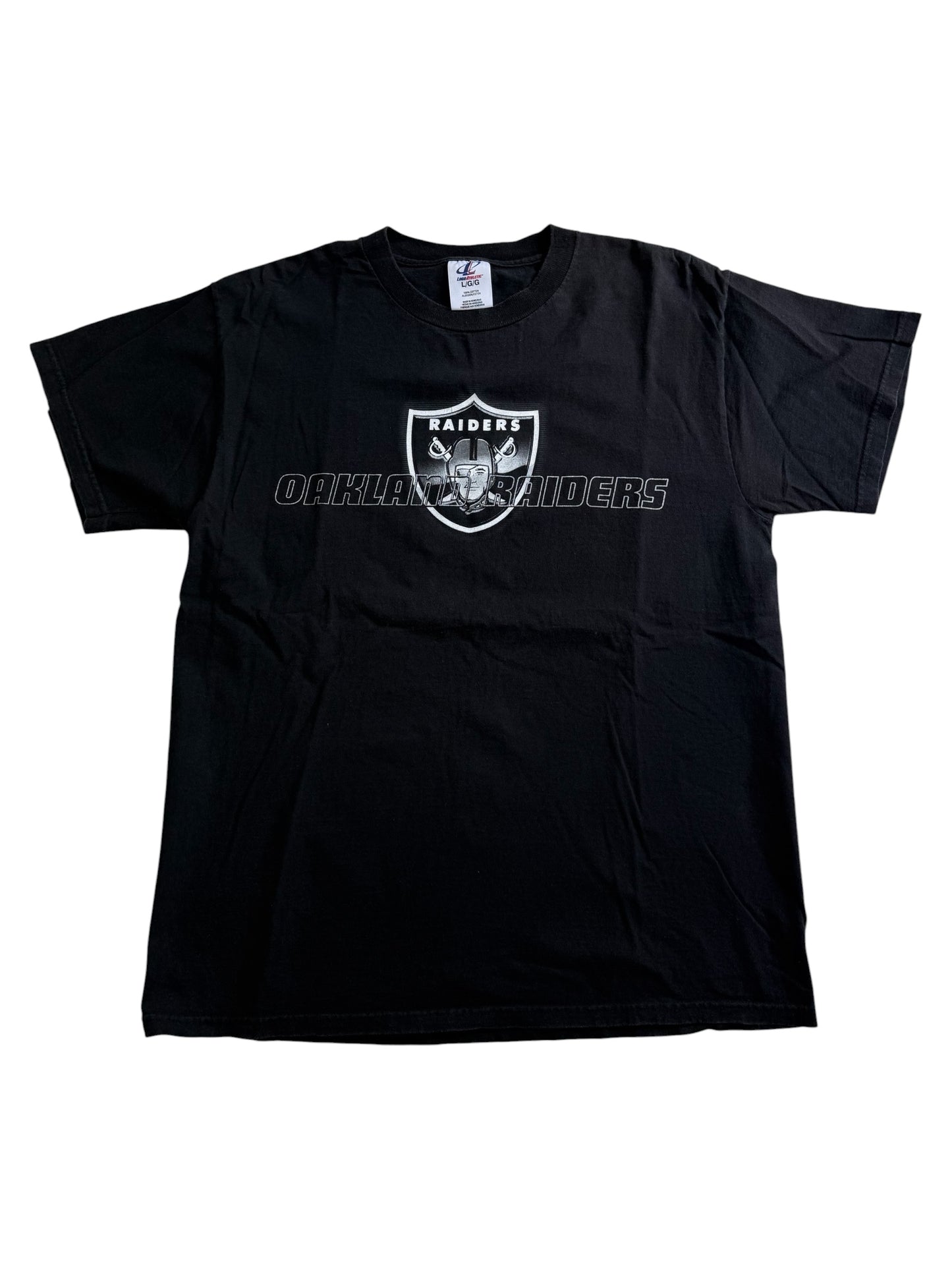 Vintage Oakland Raiders Logo Athletic Tshirt