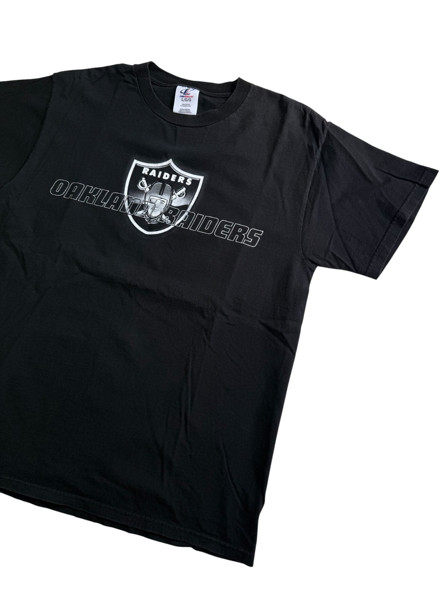 Vintage Oakland Raiders Logo Athletic Tshirt