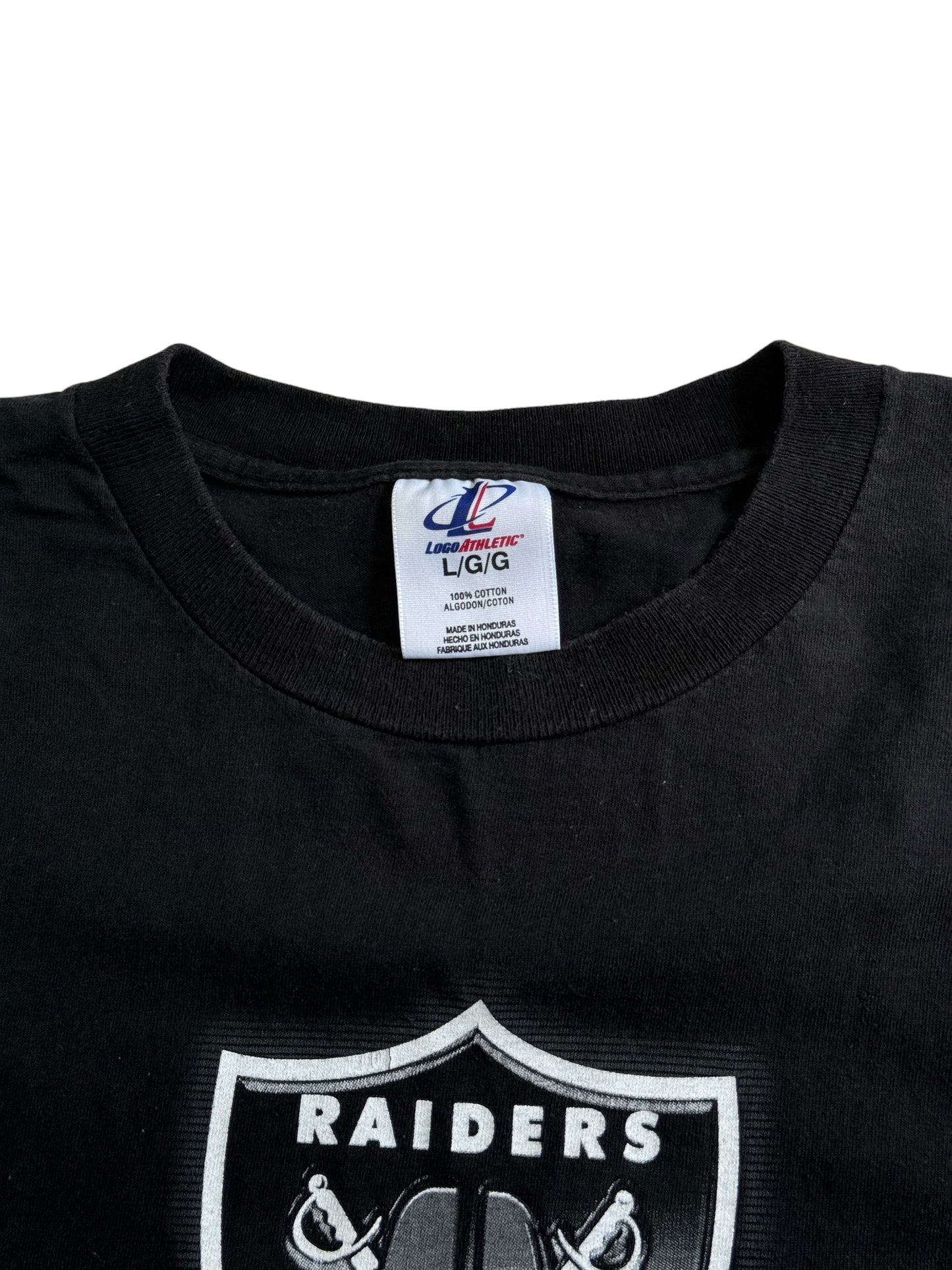 Vintage Oakland Raiders Logo Athletic Tshirt