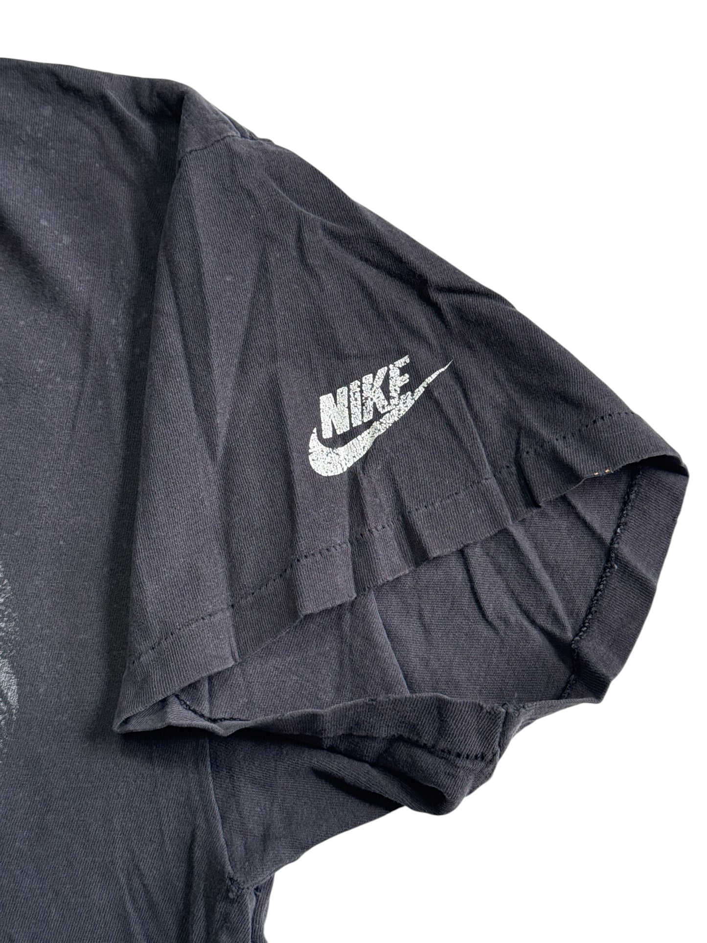 Vintage 1990s Nike Michael Jordans Restaurant Chicago Graphic Tshirt Made in USA