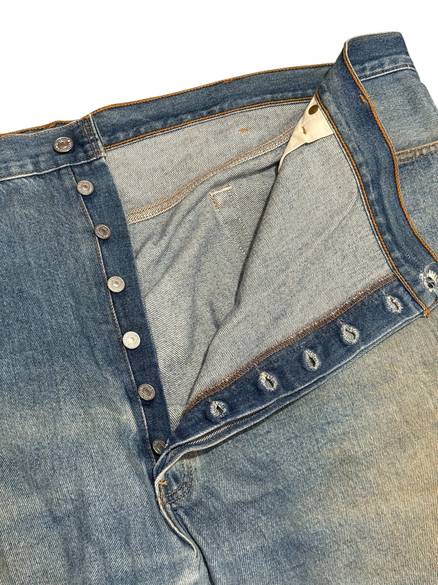 Vintage Levis 501 XX Big Size Distressed Denim Jeans