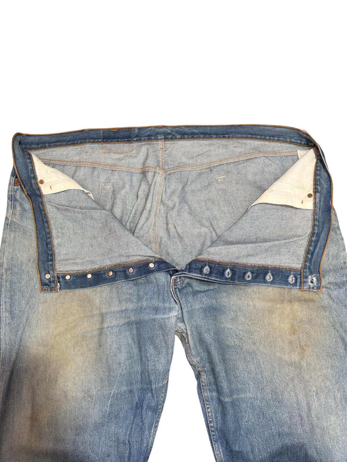 Vintage Levis 501 XX Big Size Distressed Denim Jeans