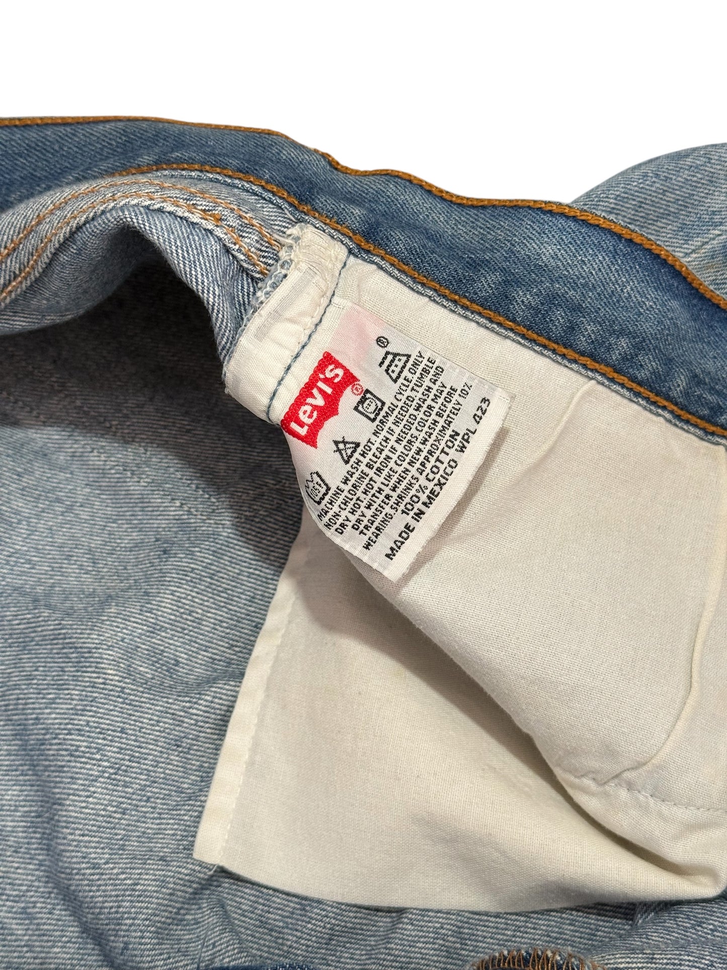 Vintage Levis 501 XX Big Size Distressed Denim Jeans