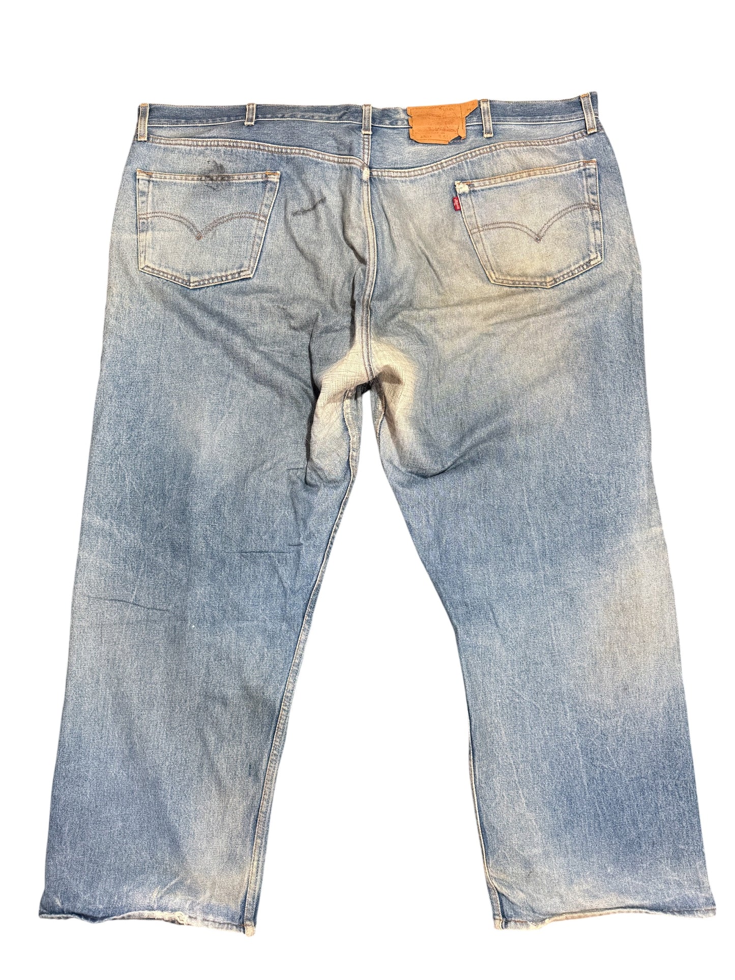 Vintage Levis 501 XX Big Size Distressed Denim Jeans