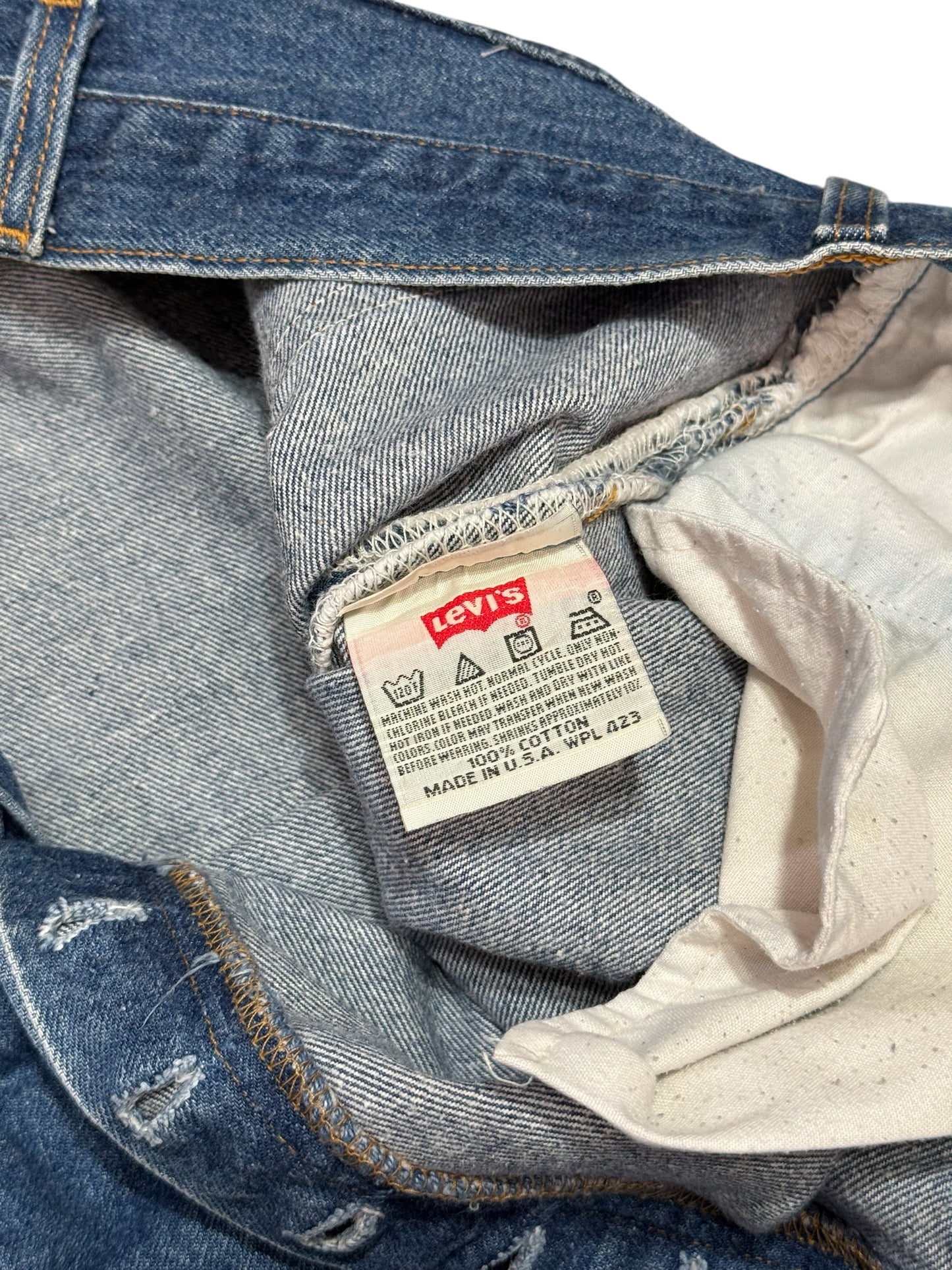 Vintage Levis 501 XX Big Size Denim Jeans Made in USA